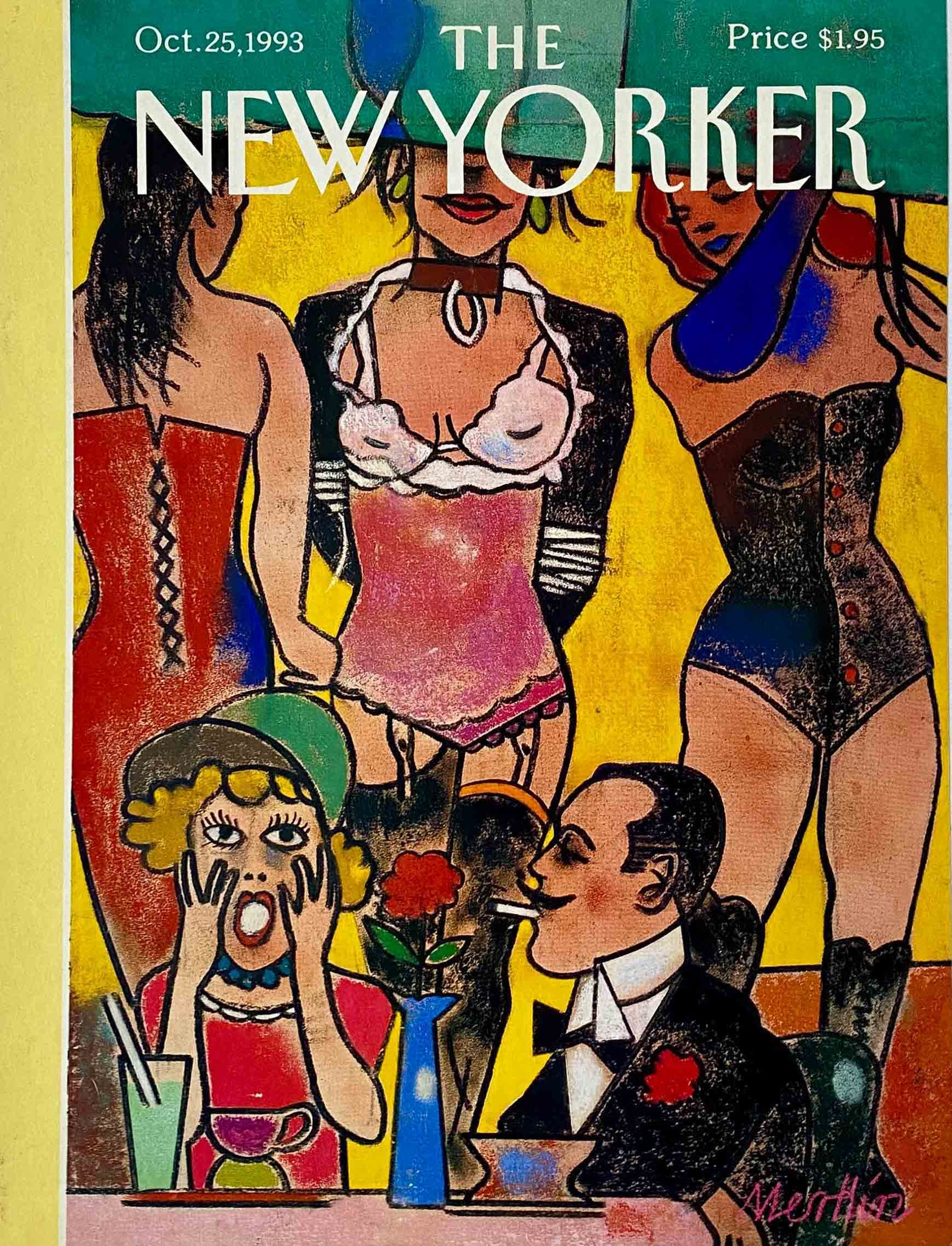 Première de couverture originale The New Yorker du 25 Octobre 1993