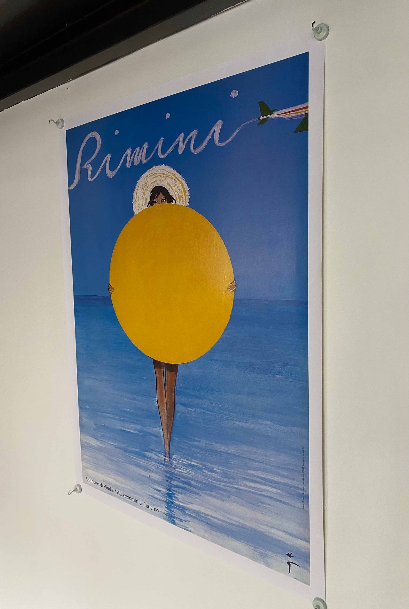 Affiche ancienne collection Tourisme Rimini  Par René Gruau, 2000