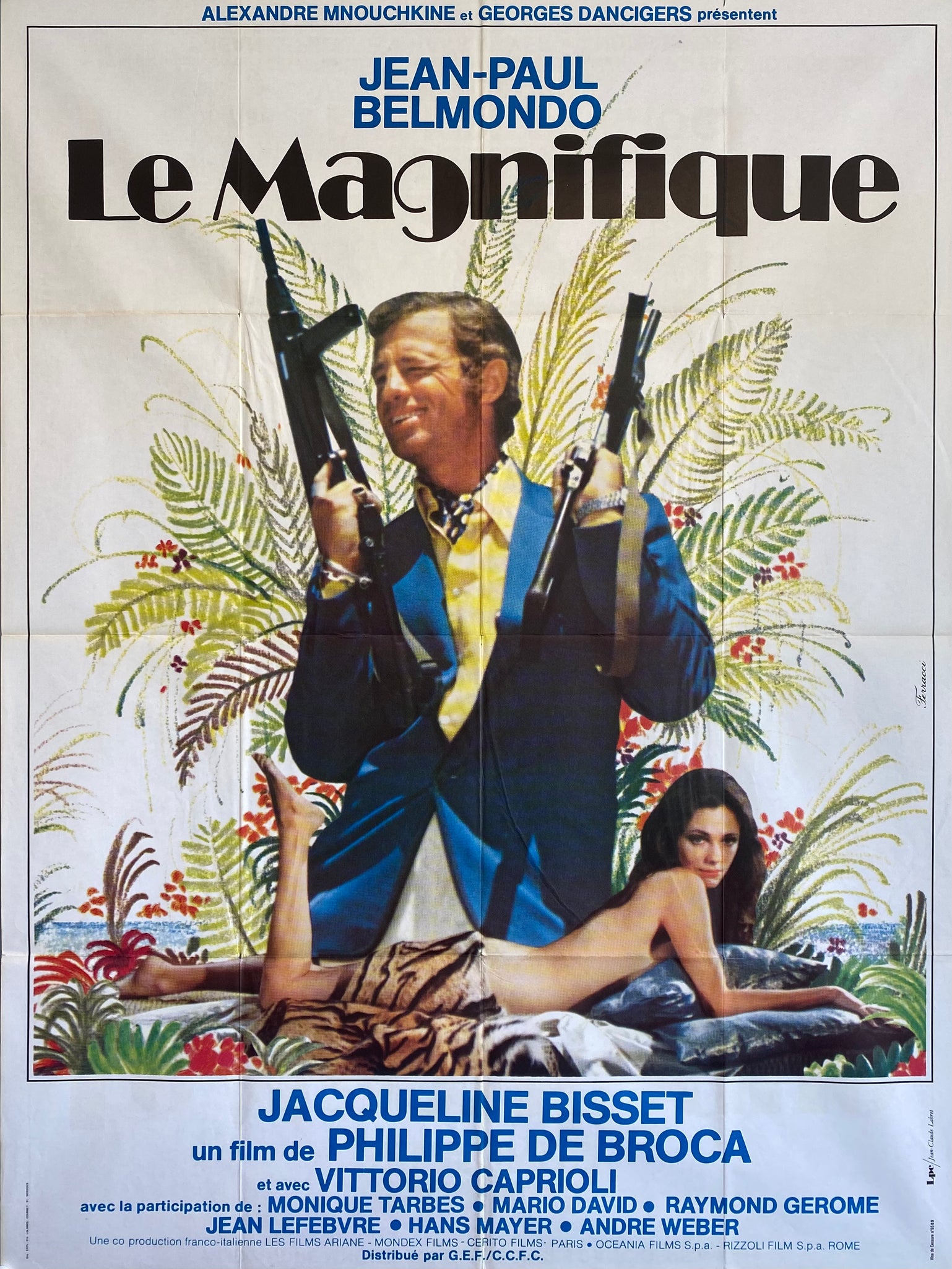 Affiche Cinéma Le Magnifique de 1973.