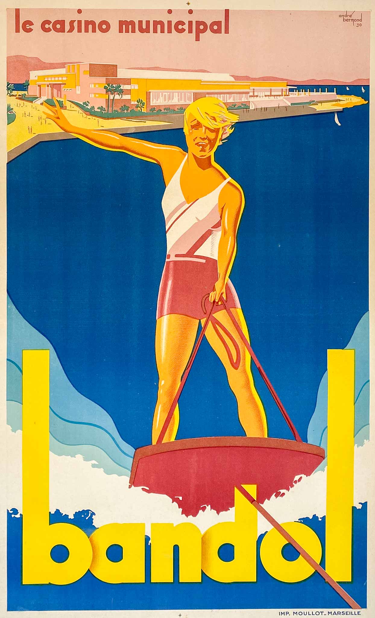 André DERAIN : Danse, Costumes de Ballets, Affiche en lithographie #CERTIFICAT - Décoration André DERAIN : Danse, Costumes de Ballets, Affiche en lithographie #CERTIFICAT - Décoration