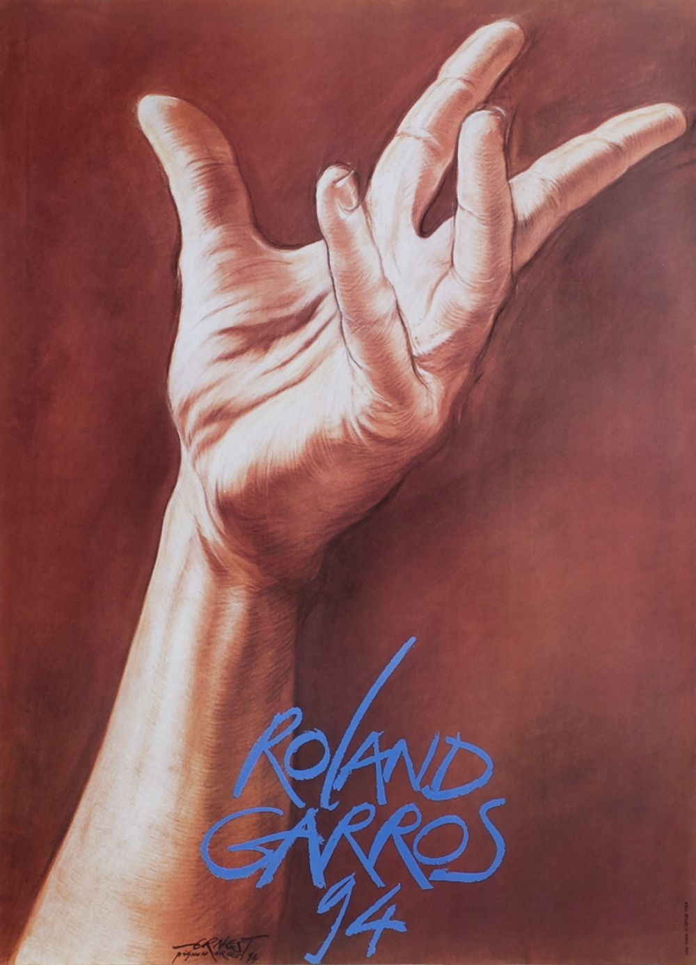 Jane Hammond affiche originale art abstrait abstract Tennis Sport Rolland Garros Jane Hammond affiche originale art abstrait abstract Tennis Sport Rolland Garros