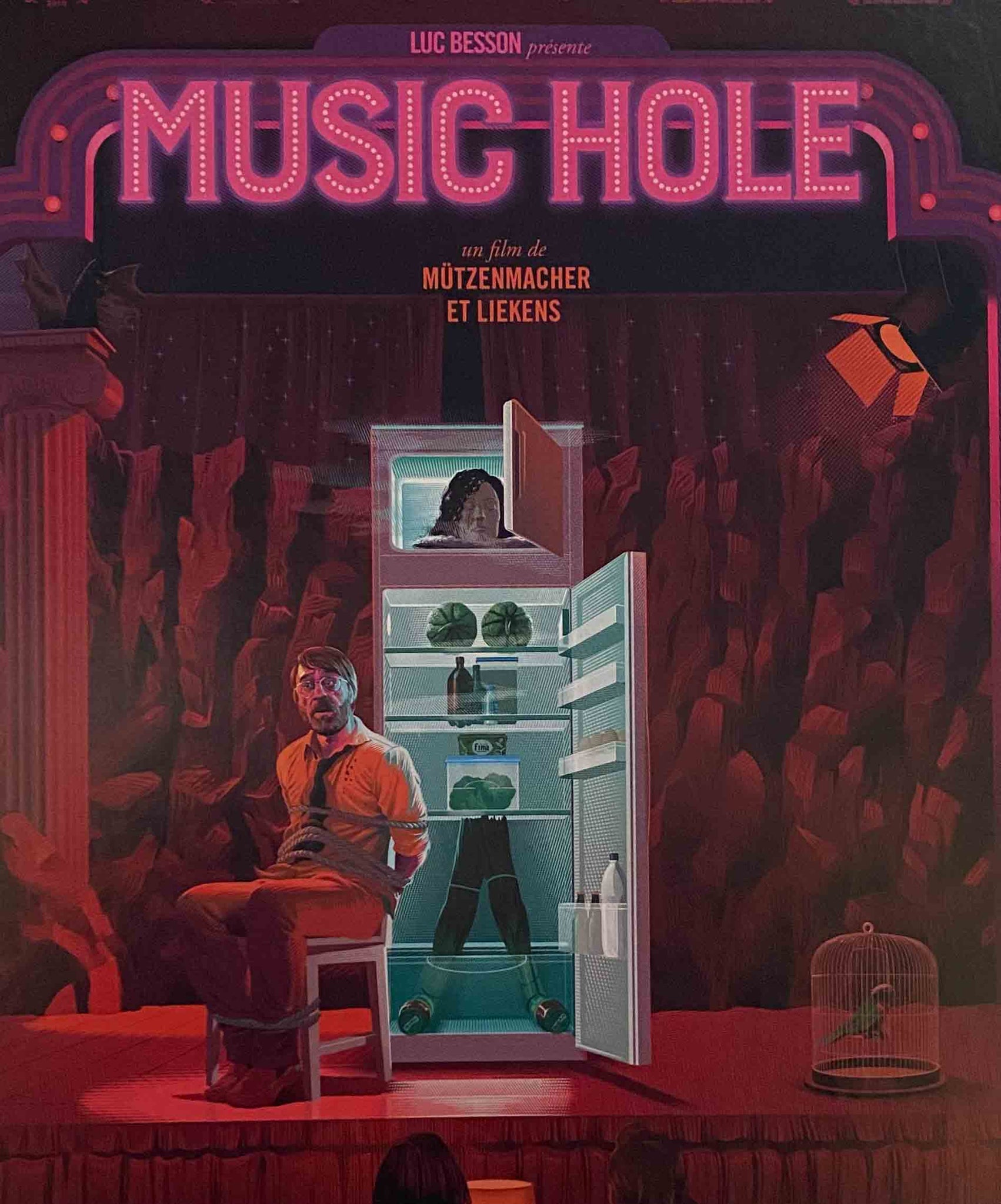 Affiche Music Hole - Laurent Durieux