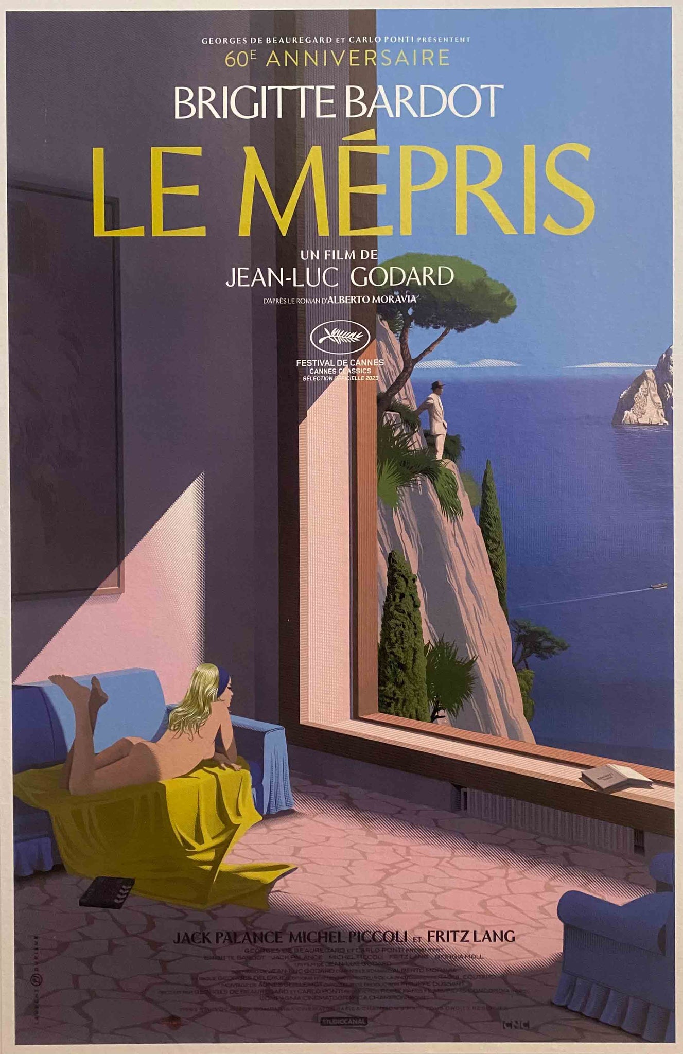 Affiche Le Mépris - Laurent Durieux (Petit Format)