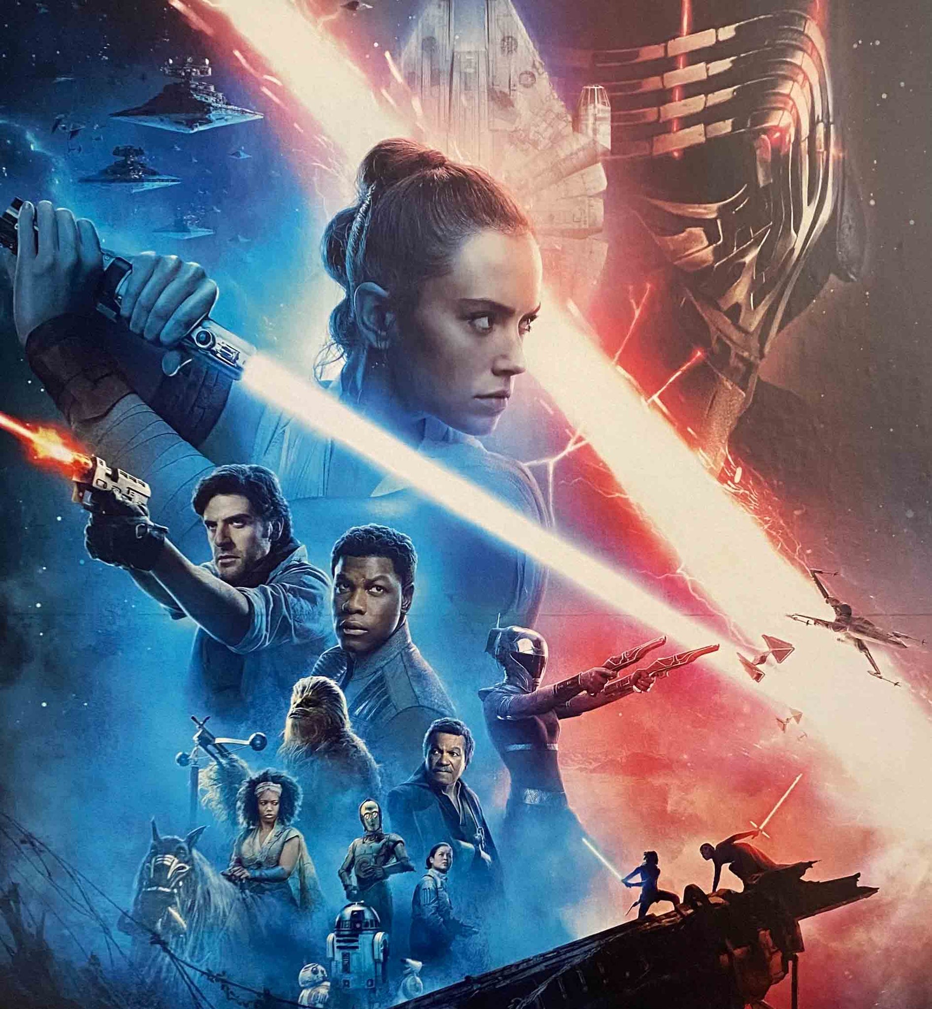 Affiche cinema originale Star Wars l'Ascension de Skywalker 2019 (Petit Format)