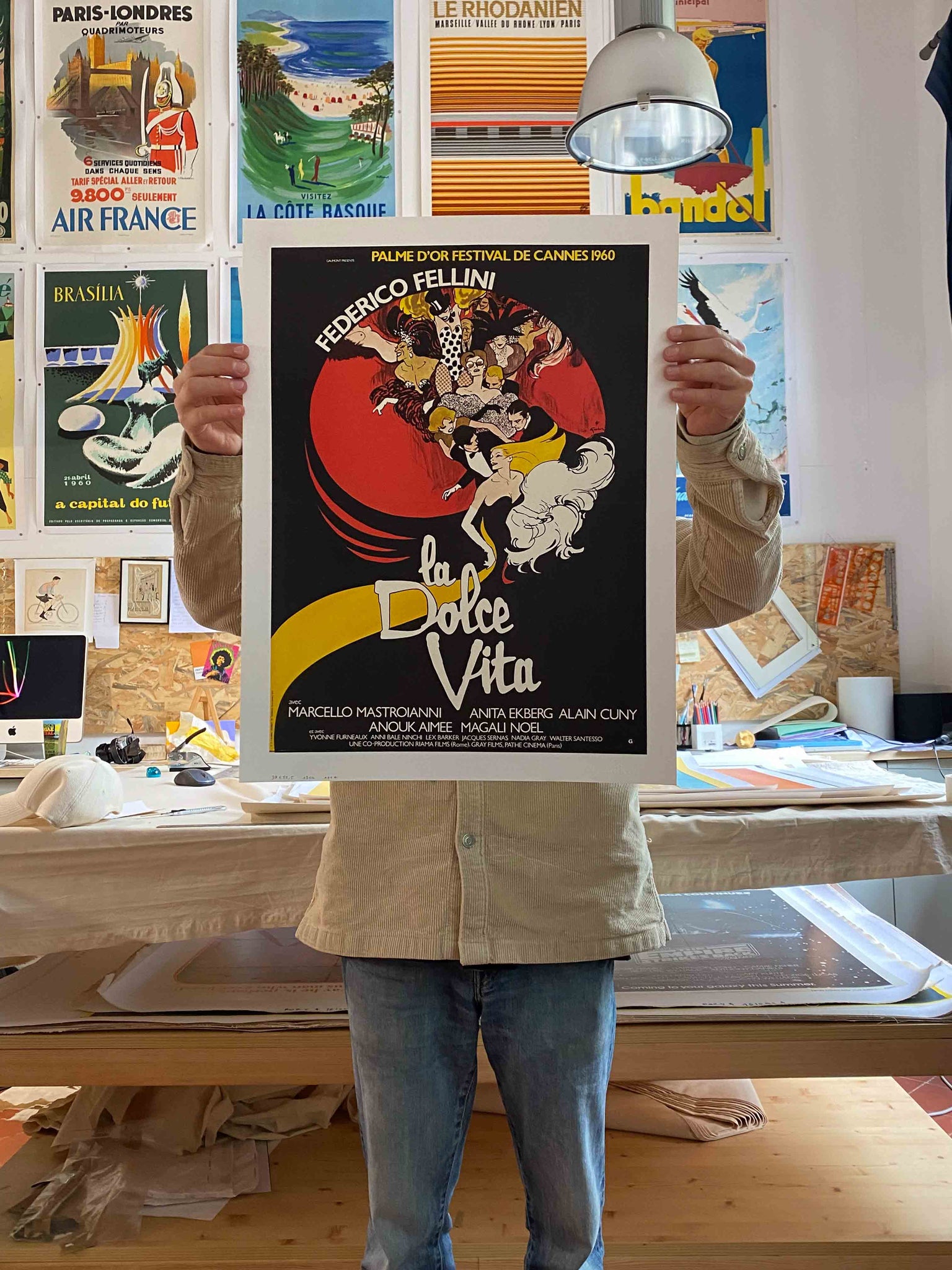 Affiche cinema originale la Dolce Vita 1960