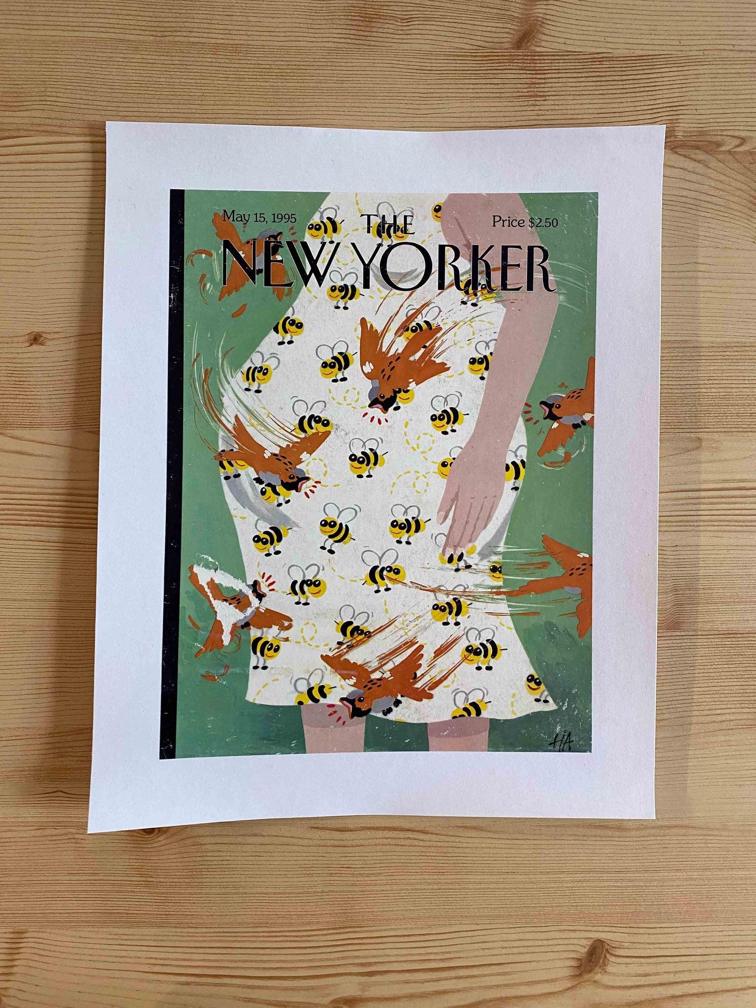 Couverture The New Yorker 15 Mai 1995 - Bob "HA" Zoel