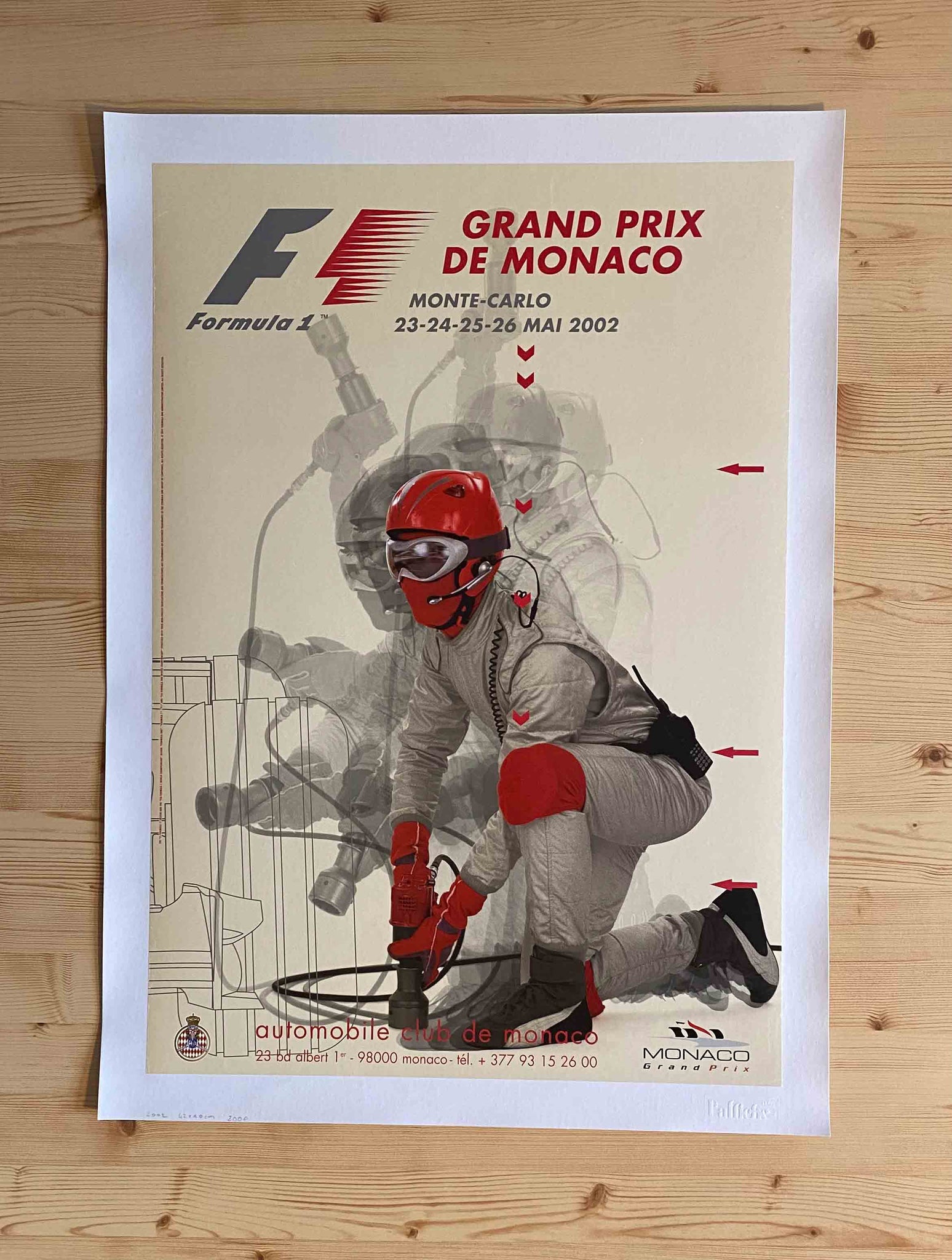 A. Giampaoli - Affiche Officielle Grand Prix Monaco 1997 - Formule 1 A. Giampaoli - Affiche Officielle Grand Prix Monaco 1997 - Formule 1