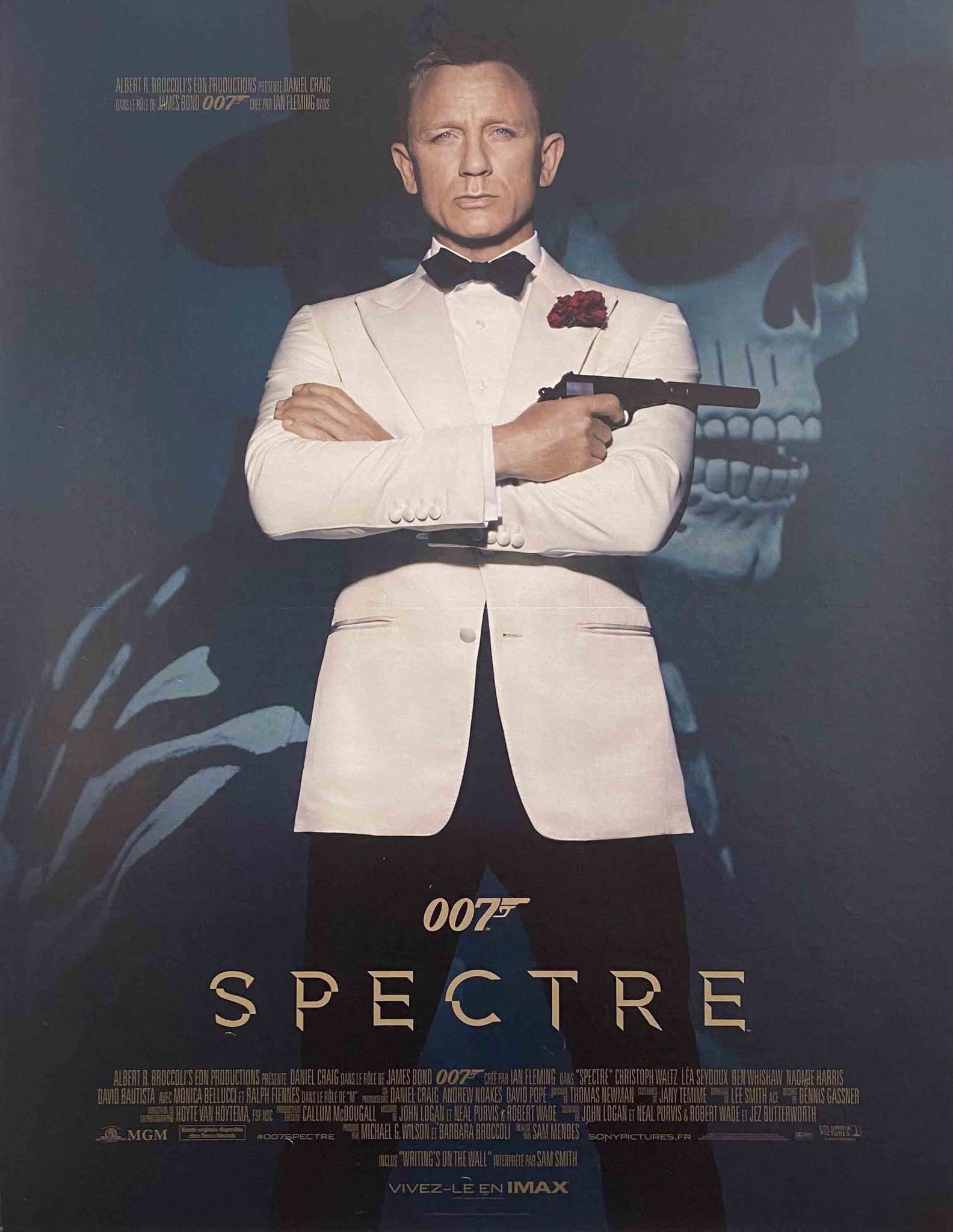 Affiche Cinéma originale 007 Spectre