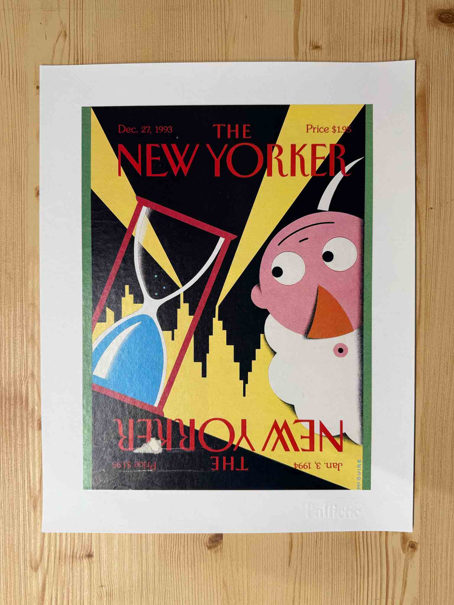 Couverture The New Yorker - 3 Janvier 1994 par McGuire