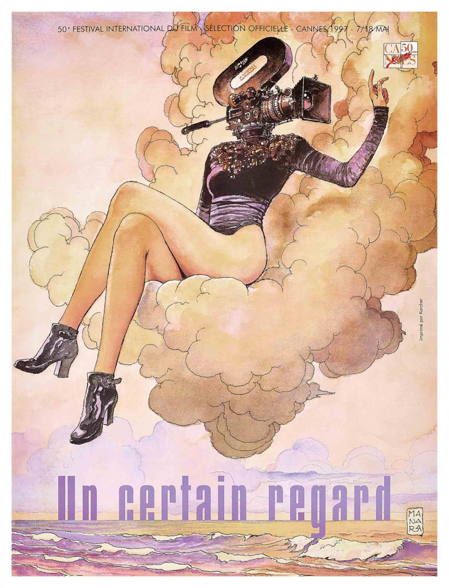 Affiche Originale 50 eme Festival International du Film 1997 - Cannes / Un certain regard