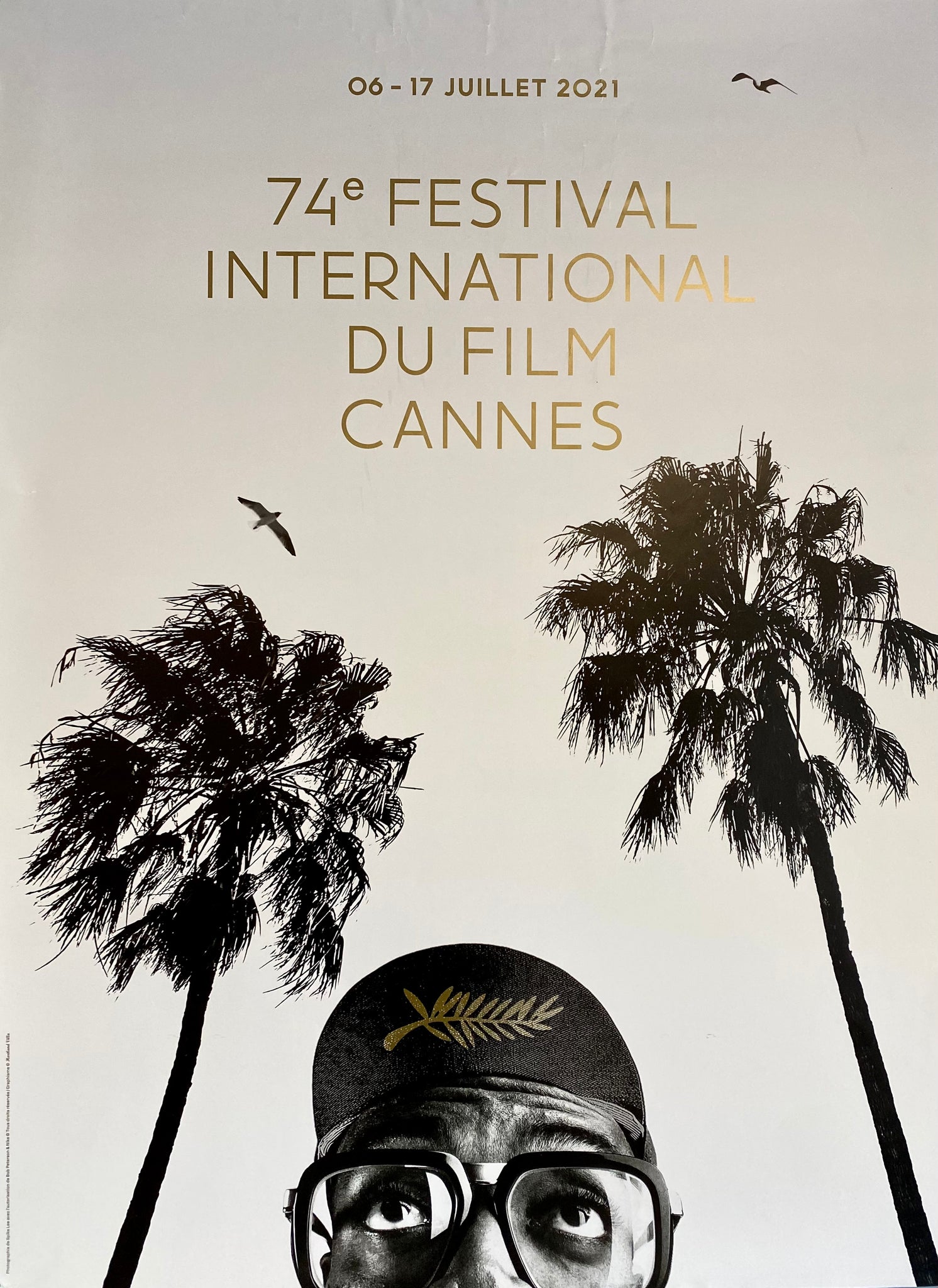 Affiche Originale 74 eme Festival International du Film 2021 - Cannes