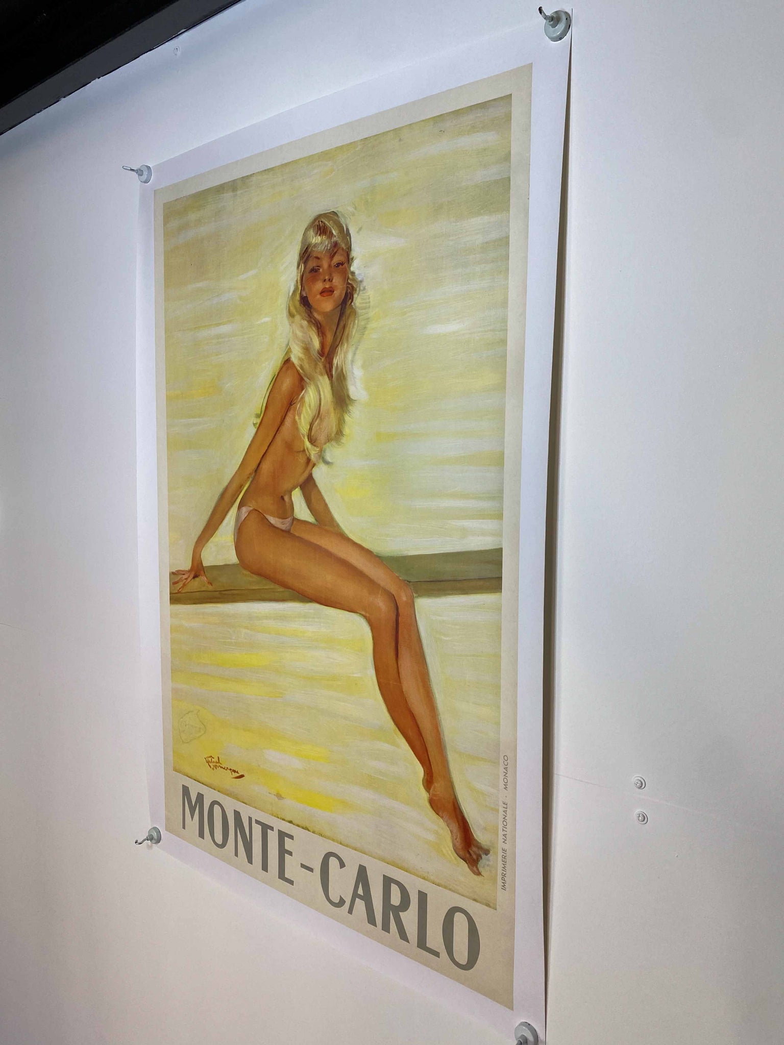 Affiche Collection Monte-Carlo     Par Jean Gabriel Domergue, 1949