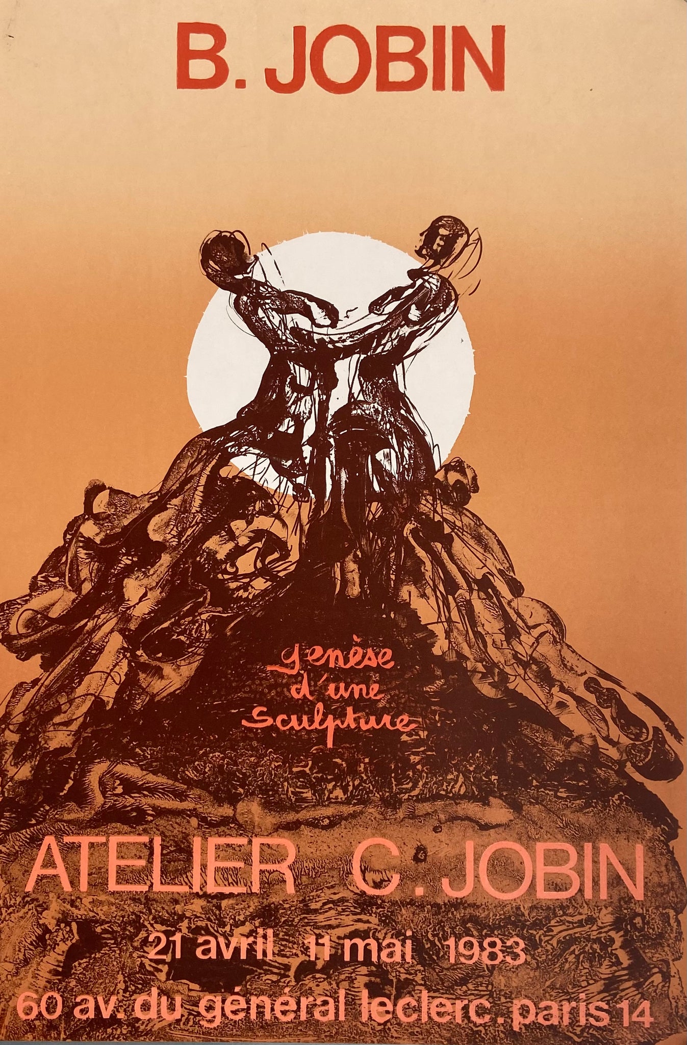 Affiche Atelier C. Jobin    par B. Jobin, 1983