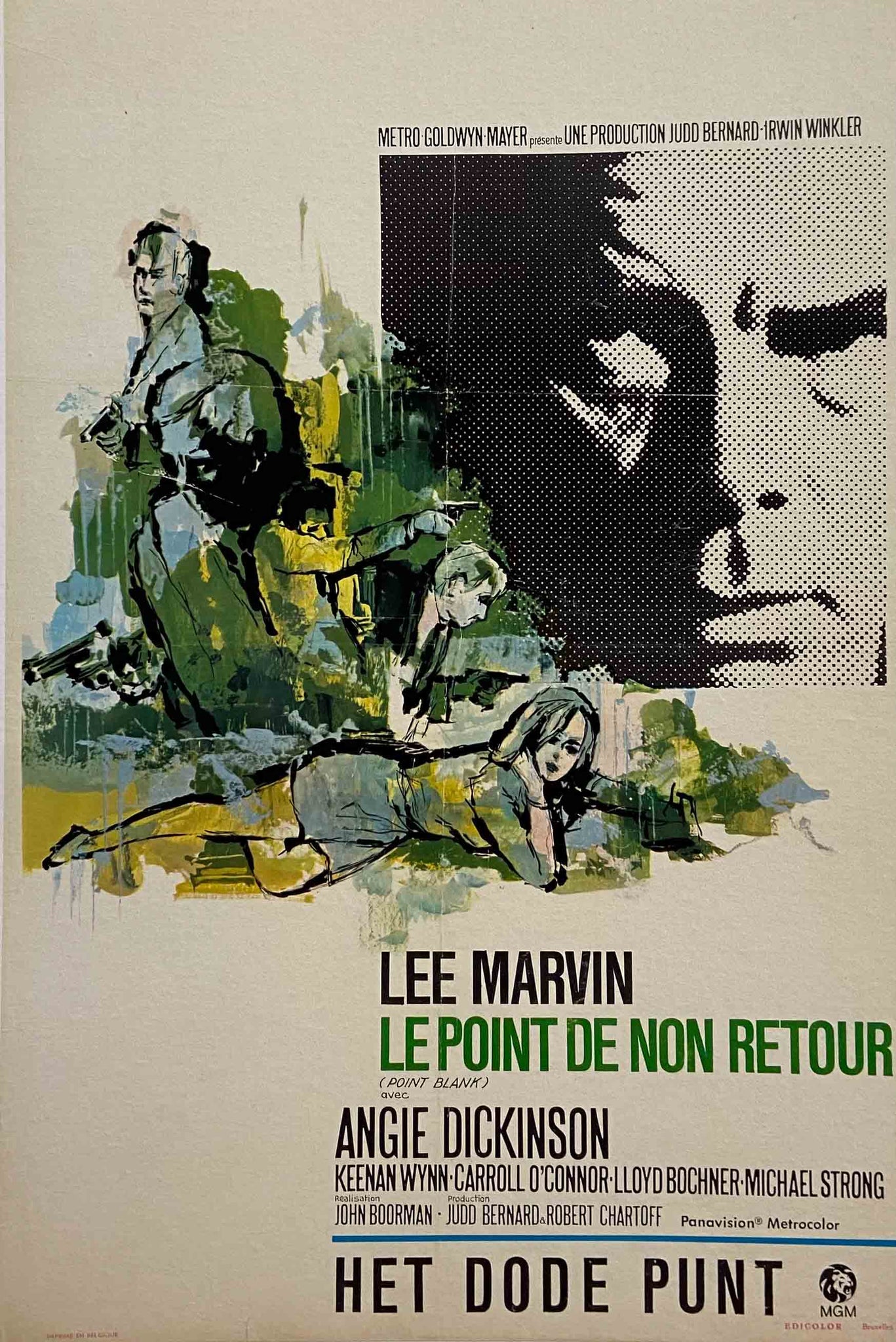 Affiche Cinéma Le point de non retour Film de John Boorman 1967