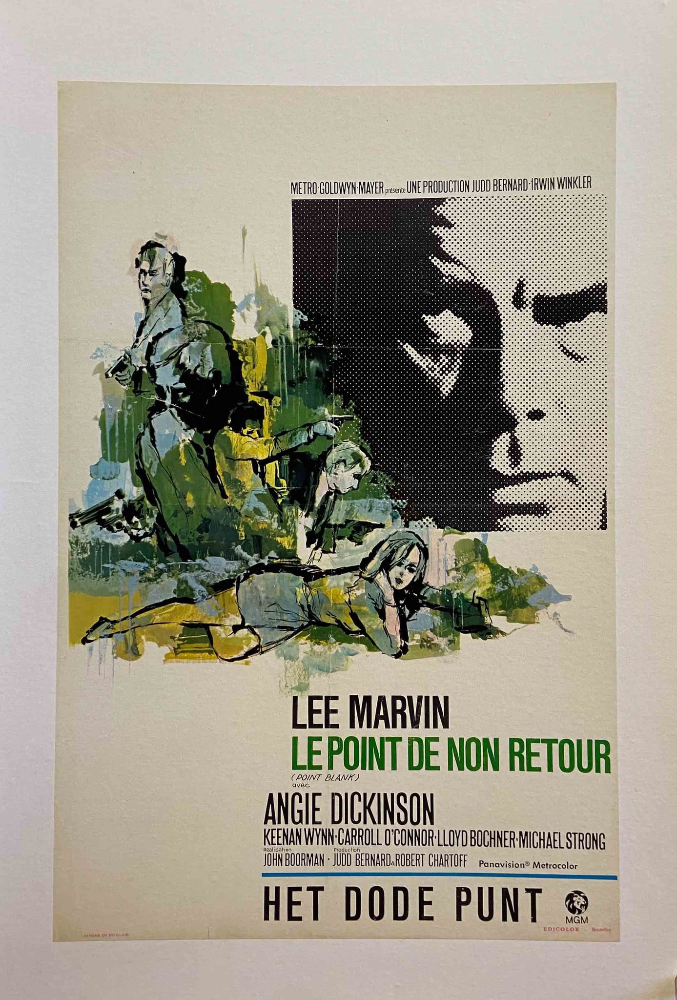 Affiche Cinéma Le point de non retour Film de John Boorman 1967