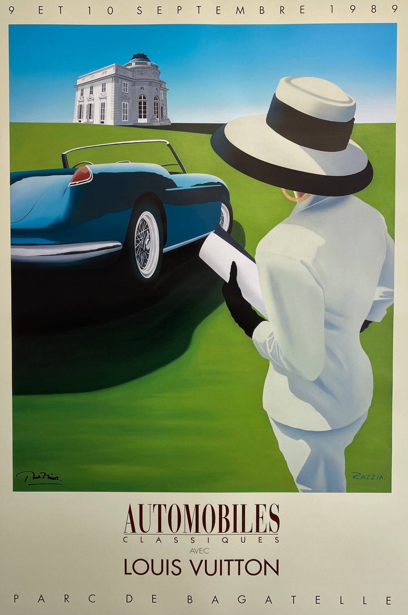 Louis Vuitton Classic 2006 Boheme Run large original poster by Razzia -  l'art et l'automobile