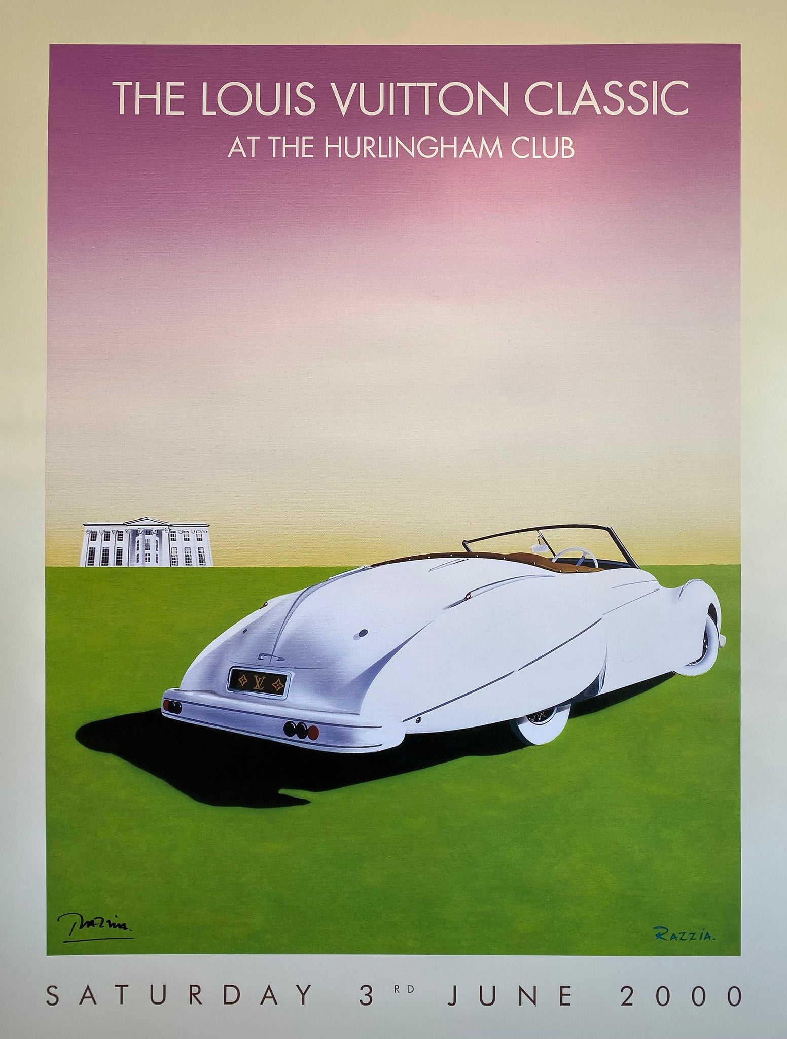 Affiche The Louis Vuitton Classic at the Hurlingham Club Par Razzia, 2000