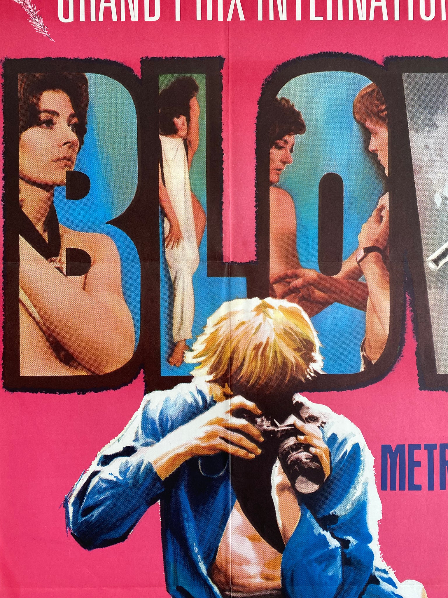 Affiche Cinéma Blow Up de 1966.