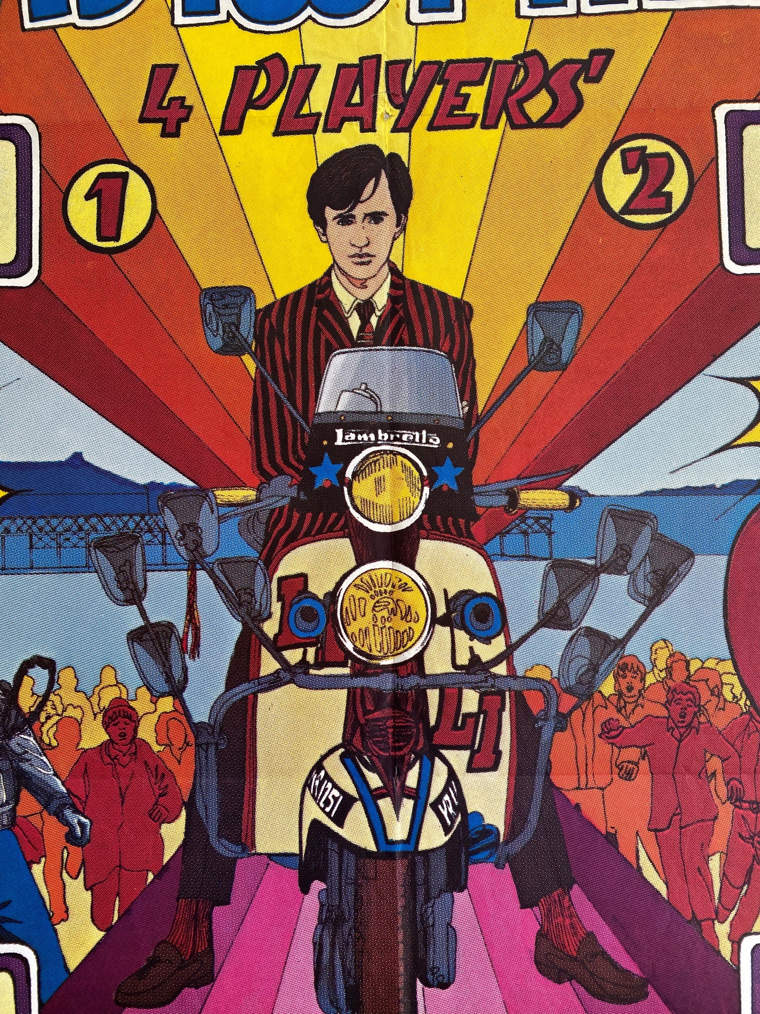 Affiche Cinéma Quadrophenia de 1979.