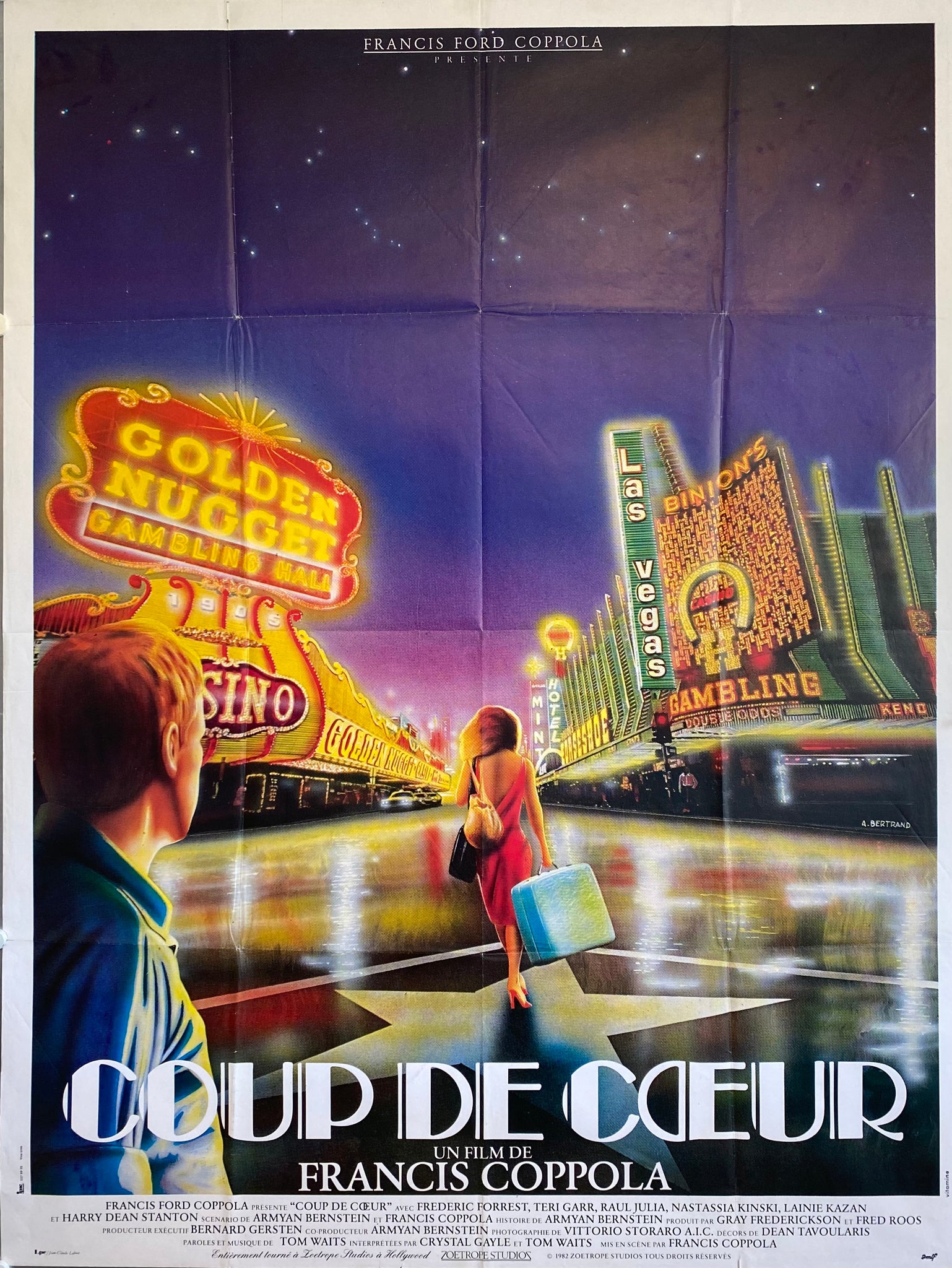 Affiche Cinéma Coup de Coeur de 1982.