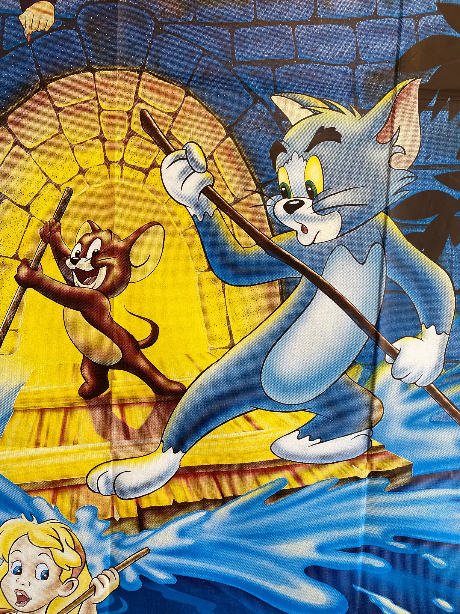 Affiche Cinéma Tom et Jerry de 1992.