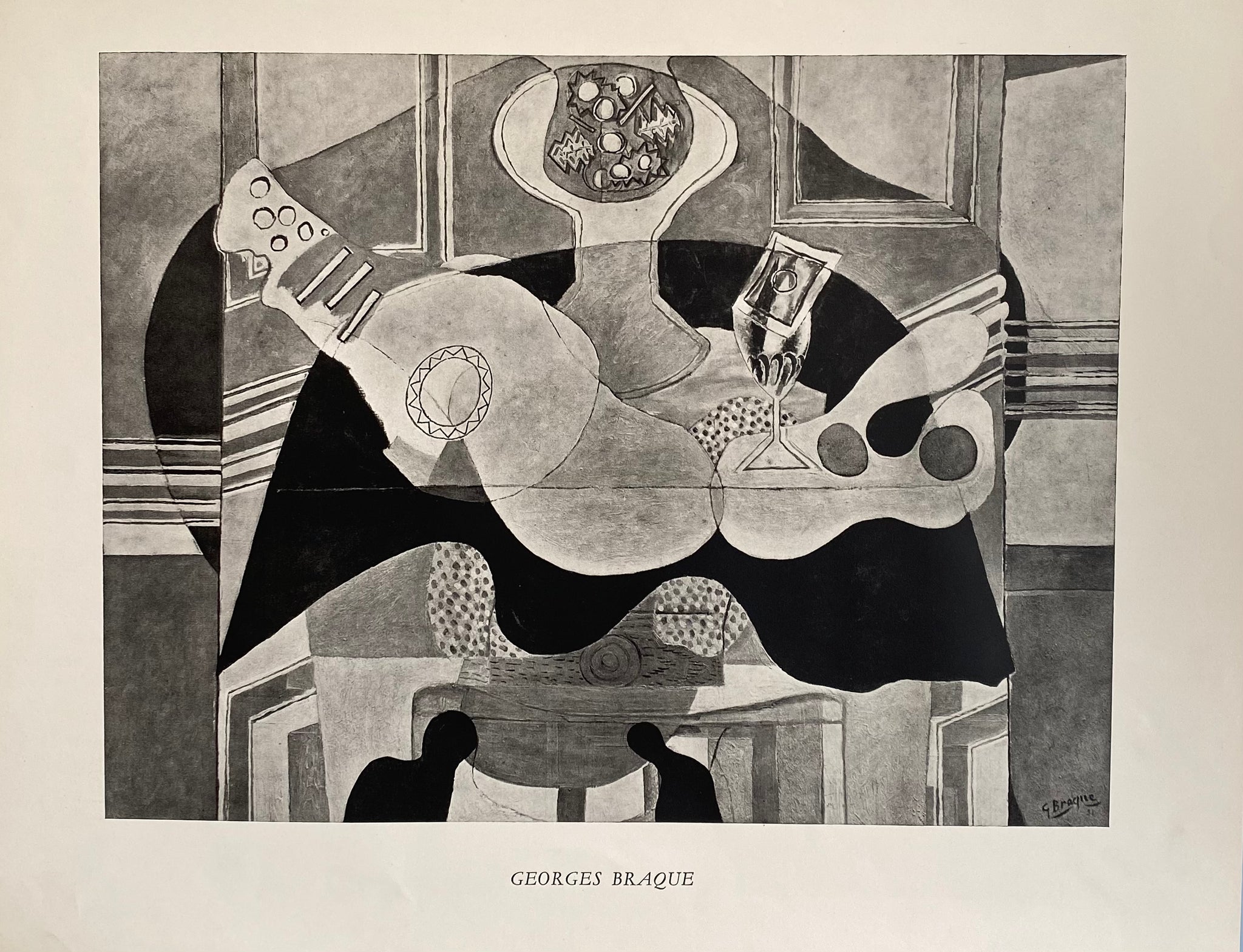 Affiche Ancienne Georges Braque 