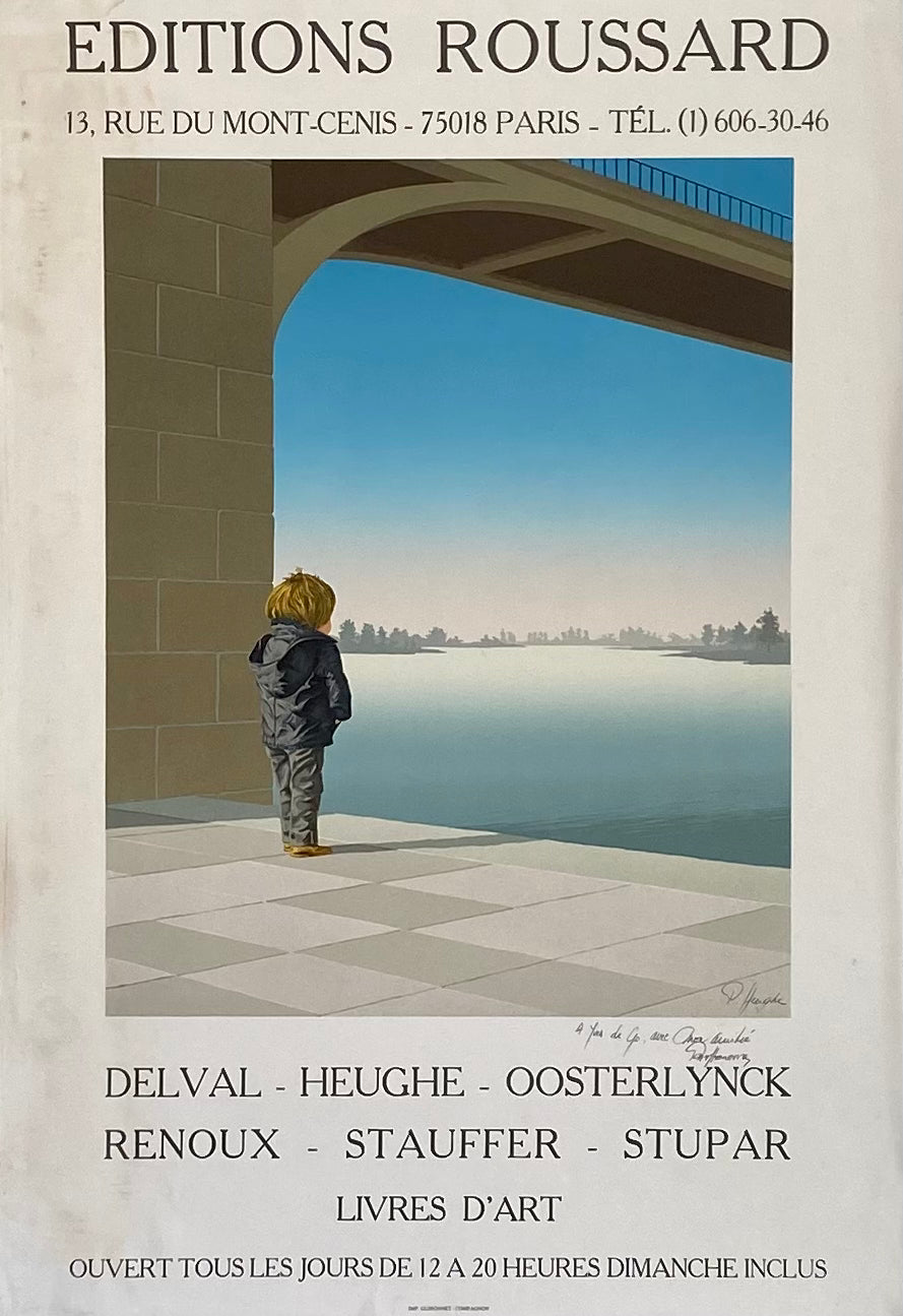 Affiche Éditions Roussard    par Heughe, c - 1980