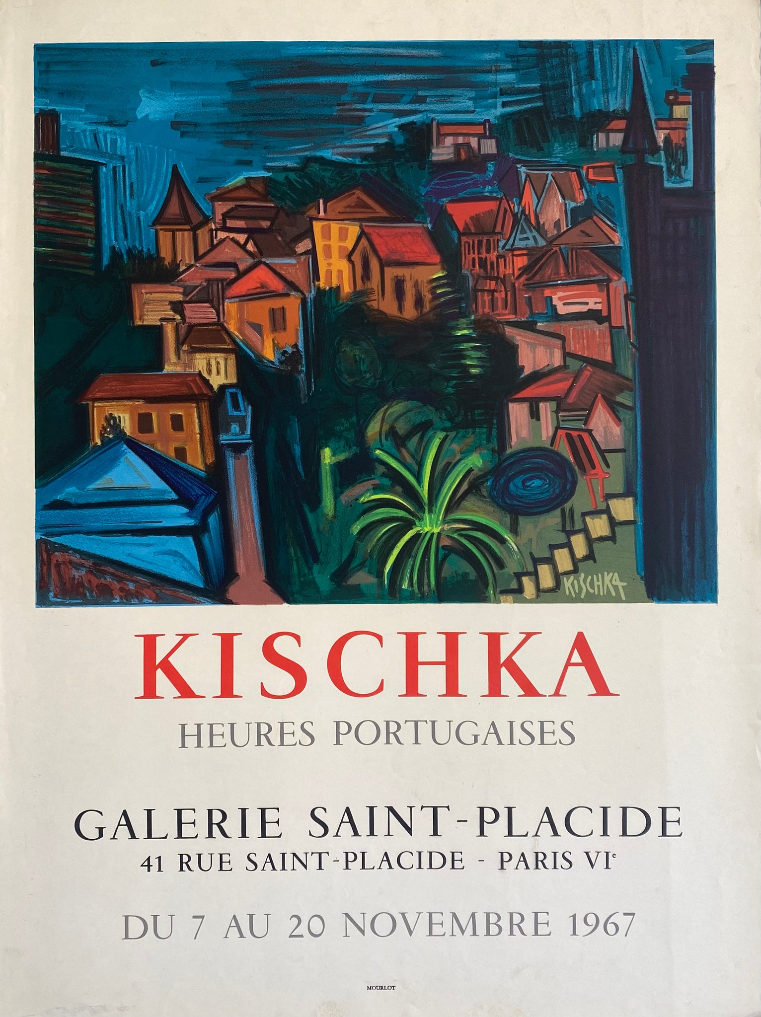 Affiche Collection Galerie Saint-Placide - Kischka 1967