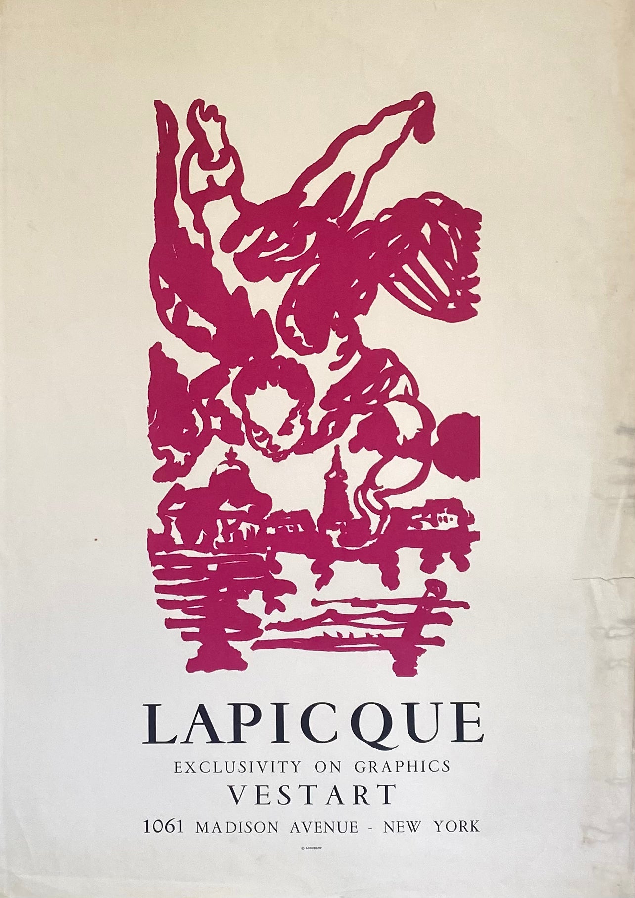 Affiche Original Lapicque Exclusivity on Graphics Vestart