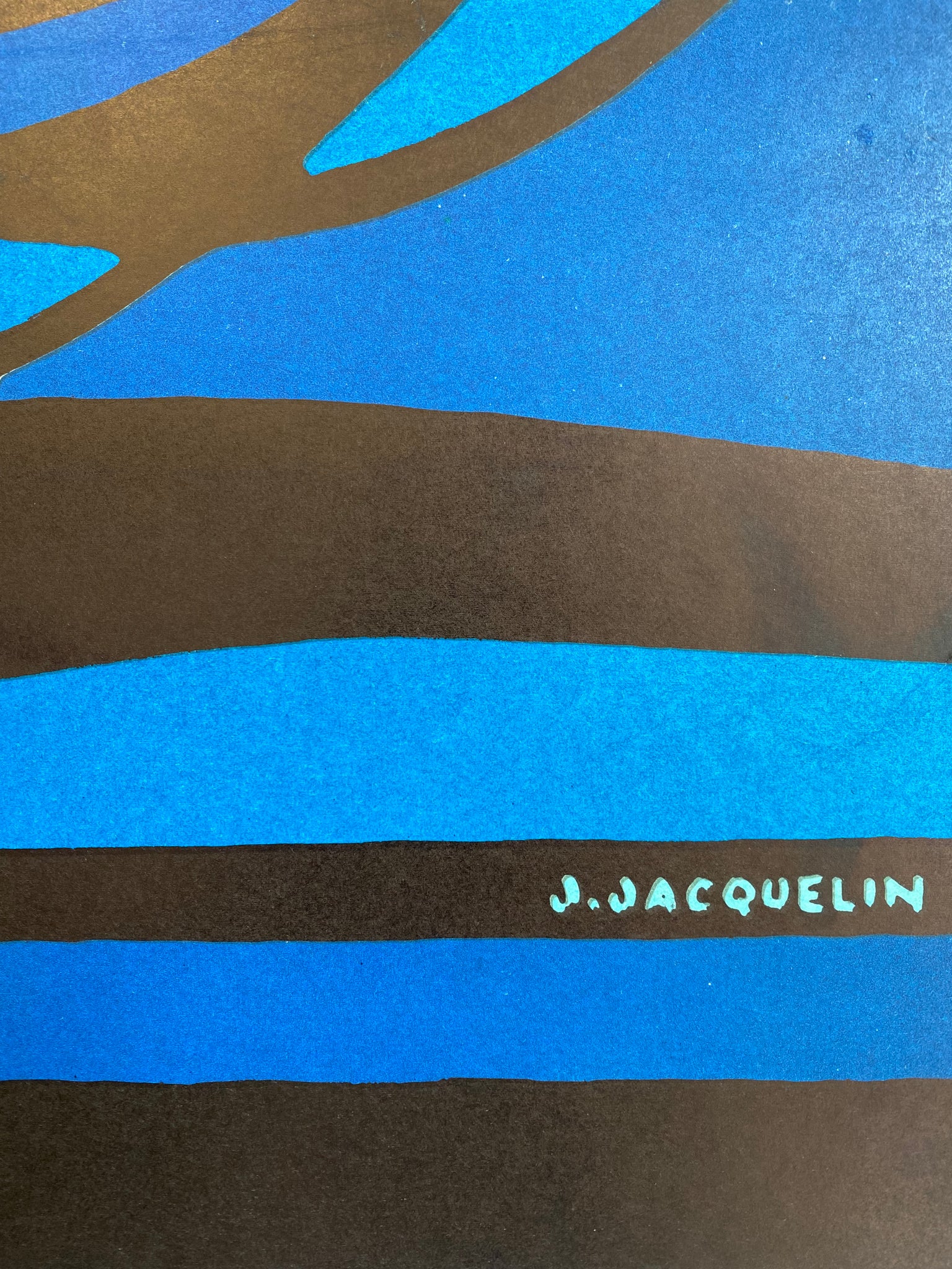Affiche Originale Emprunt SNCF - Jacquelin 1975