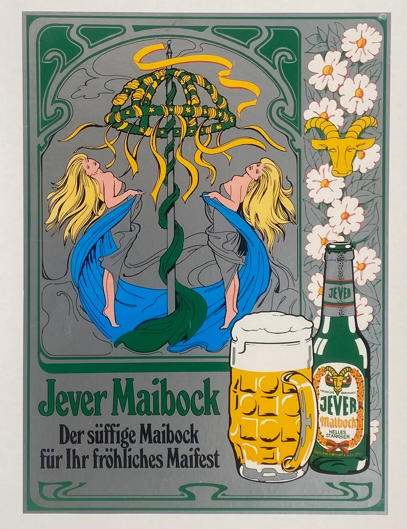 Affiche Bière Jever Maibock