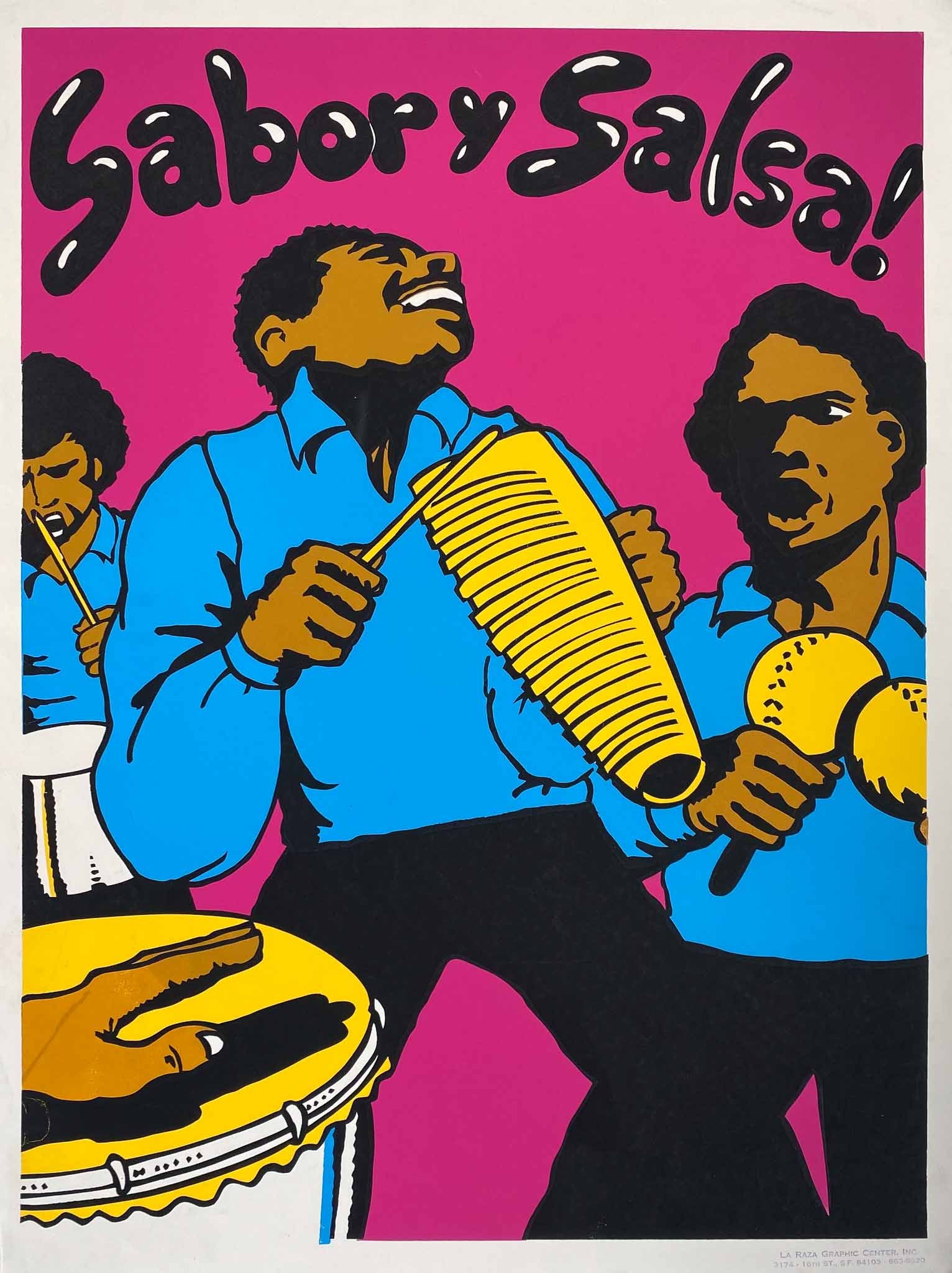 Affiche Originale Sabor y Salsa