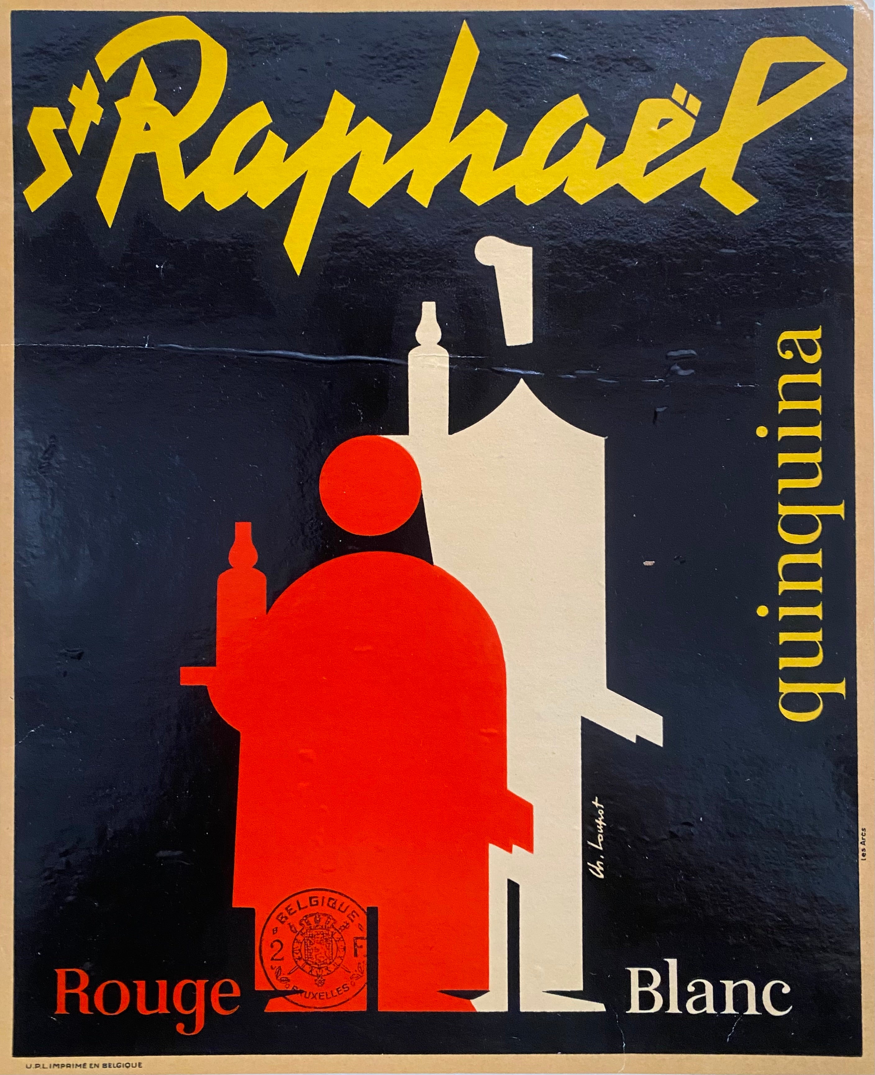 Photo Publicitaire Ancienne Saint Raphaël Quinquina - Cyclisme Charles Coste - 1960