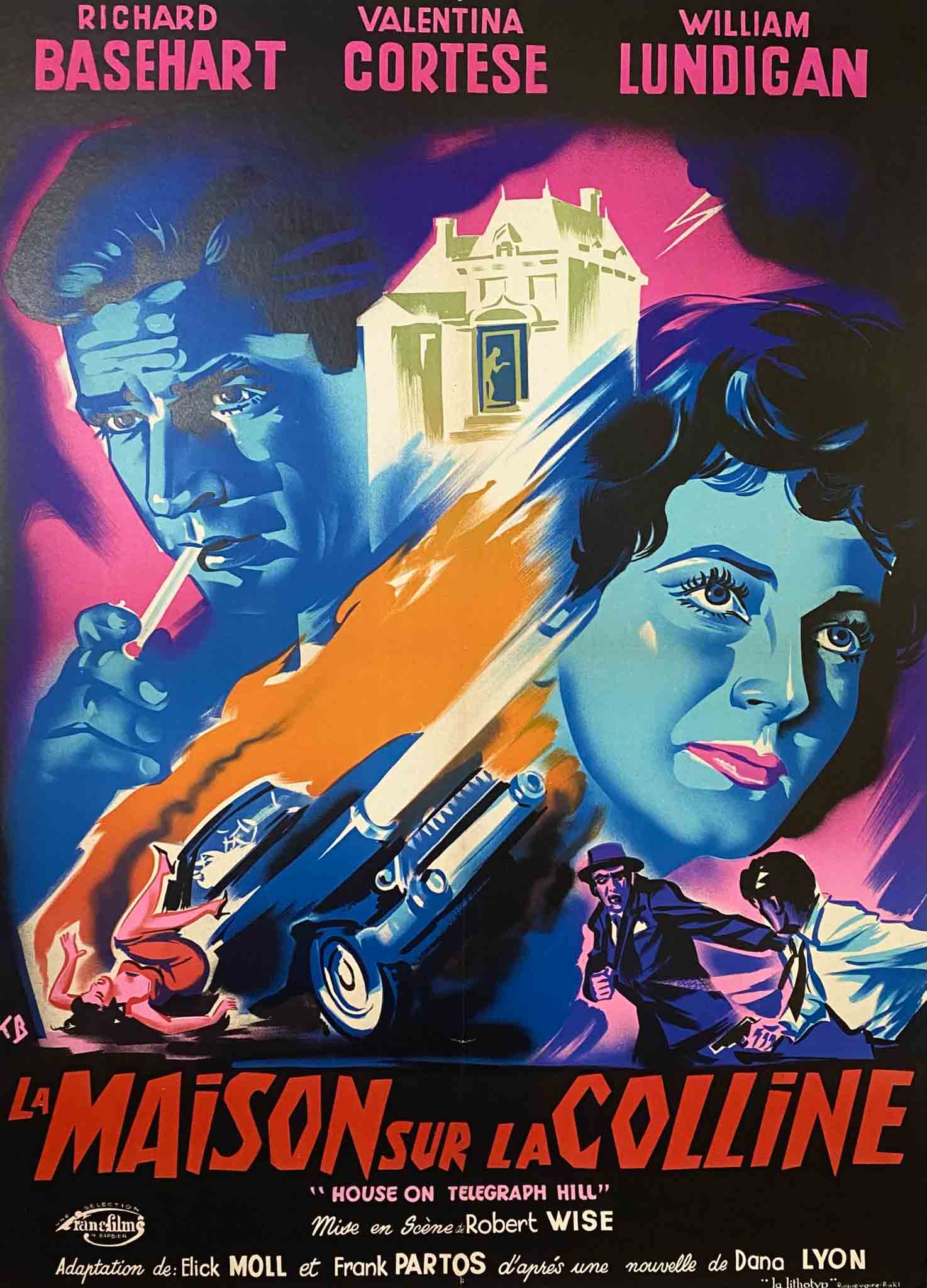 affiche cinema la maison sur la colline 
