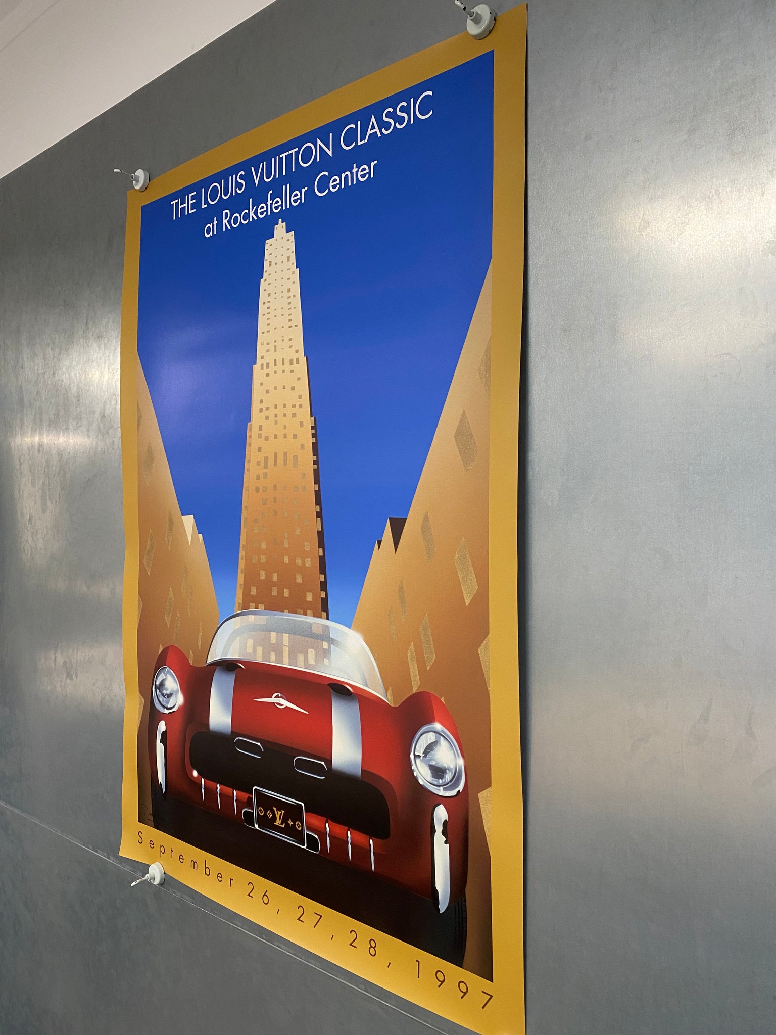  Affiche  Rockefeller Center Small Par Razzia 1997