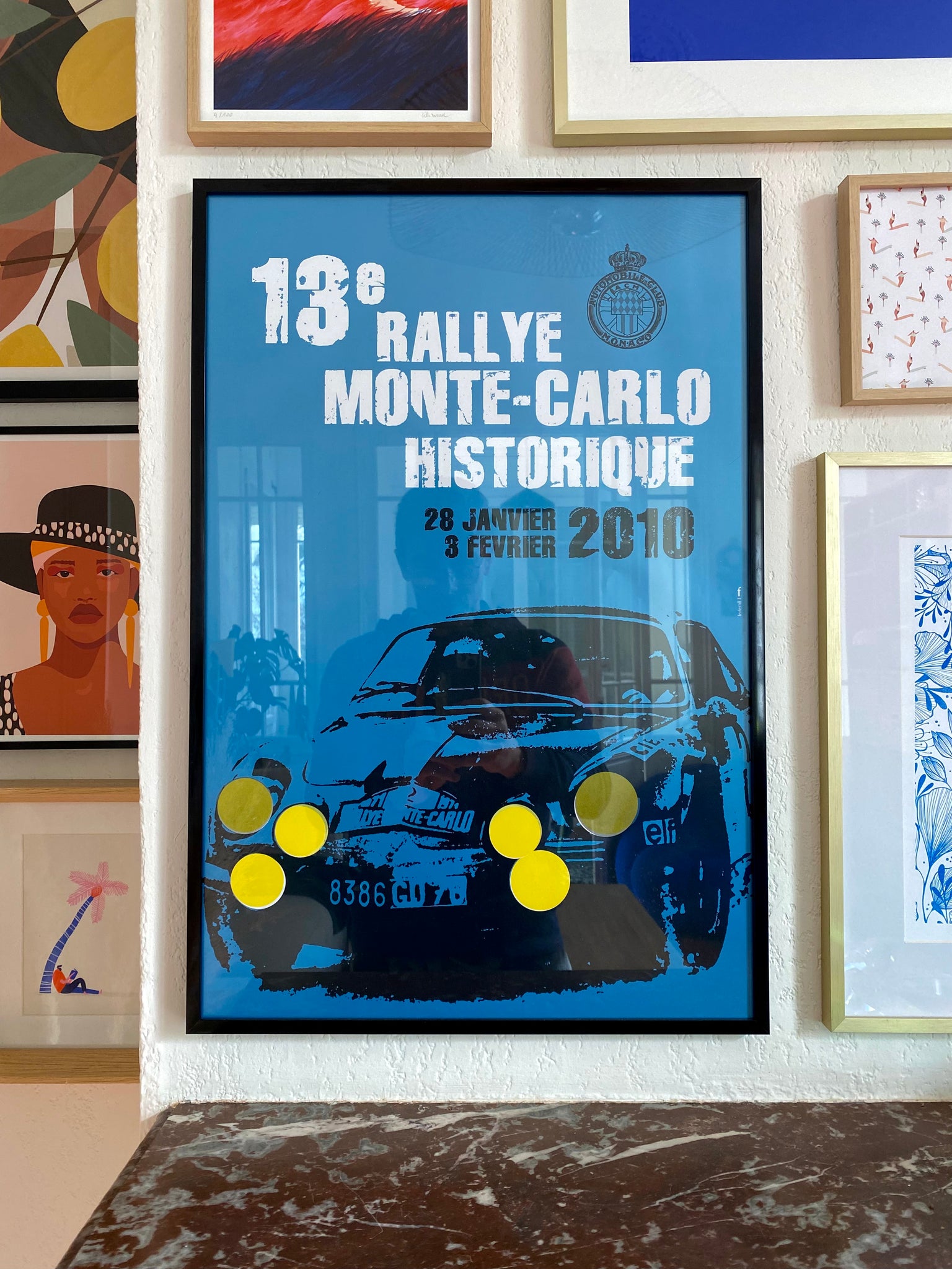 Affiche 13e Rallye Historique Monte Carlo 2010