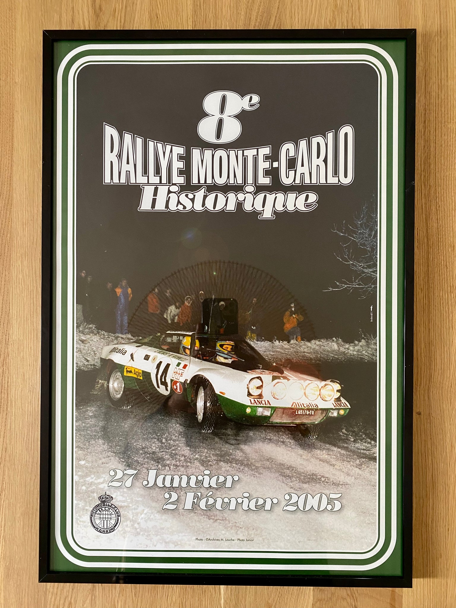 Affiche 8e Rallye Historique Monte Carlo 2005