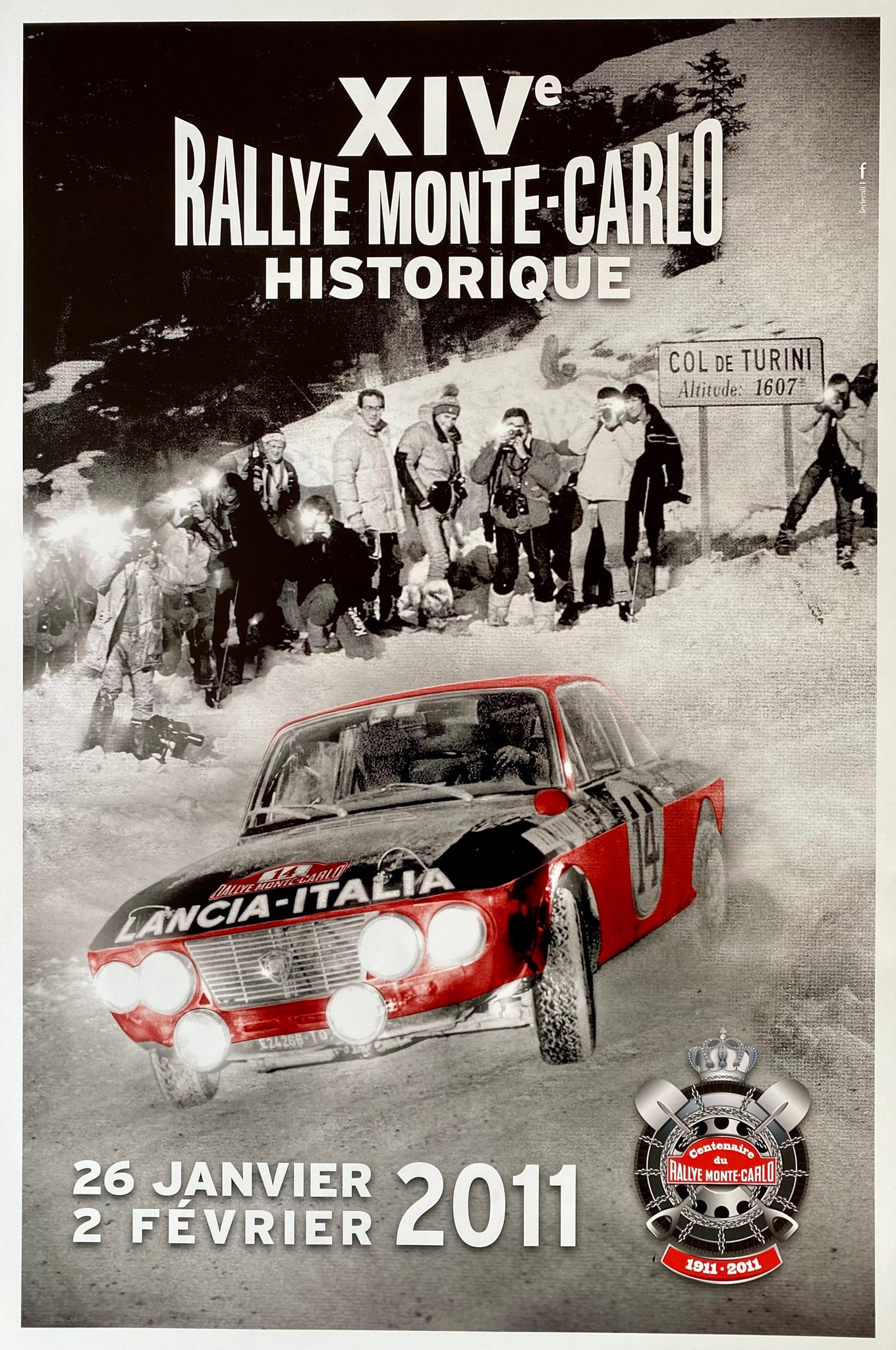Affiche 14e Rallye Historique Monte Carlo 2011