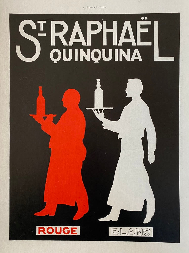 VENDUE - Affiche Saint Raphaël Quinquina (Footballer) - J. Poan