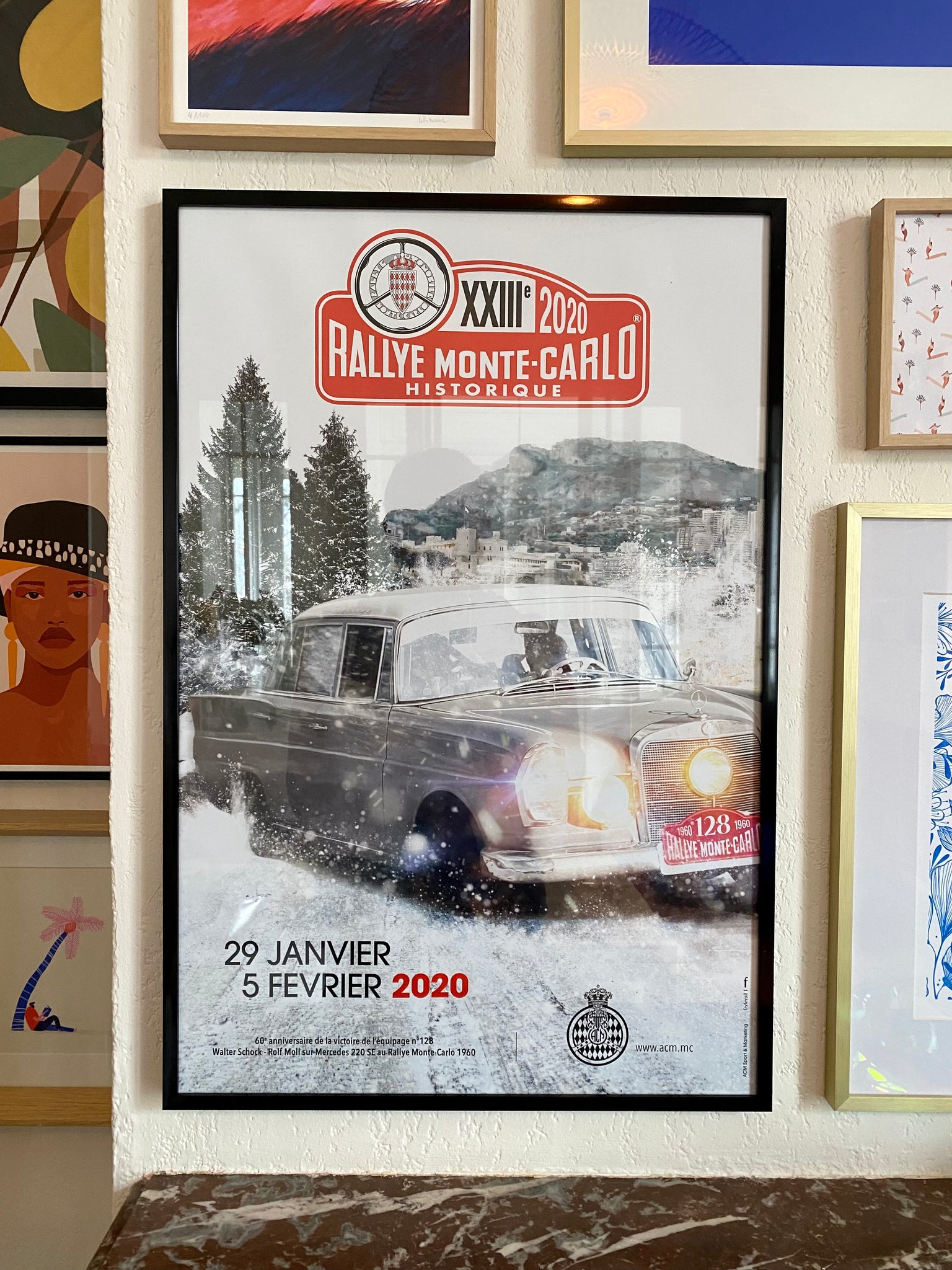 Affiche 23e Rallye Historique Monte Carlo 2020