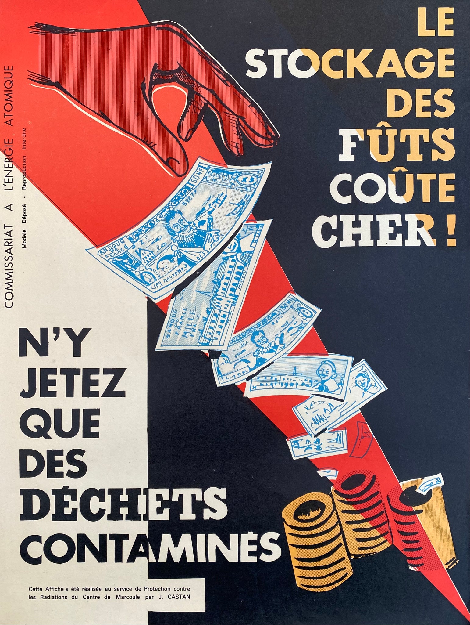 Les affiches de la campagne de l'AIEA en 1964 sur la radioactivité : une source d'information fiable pour se protéger contre les risques de la radiation.