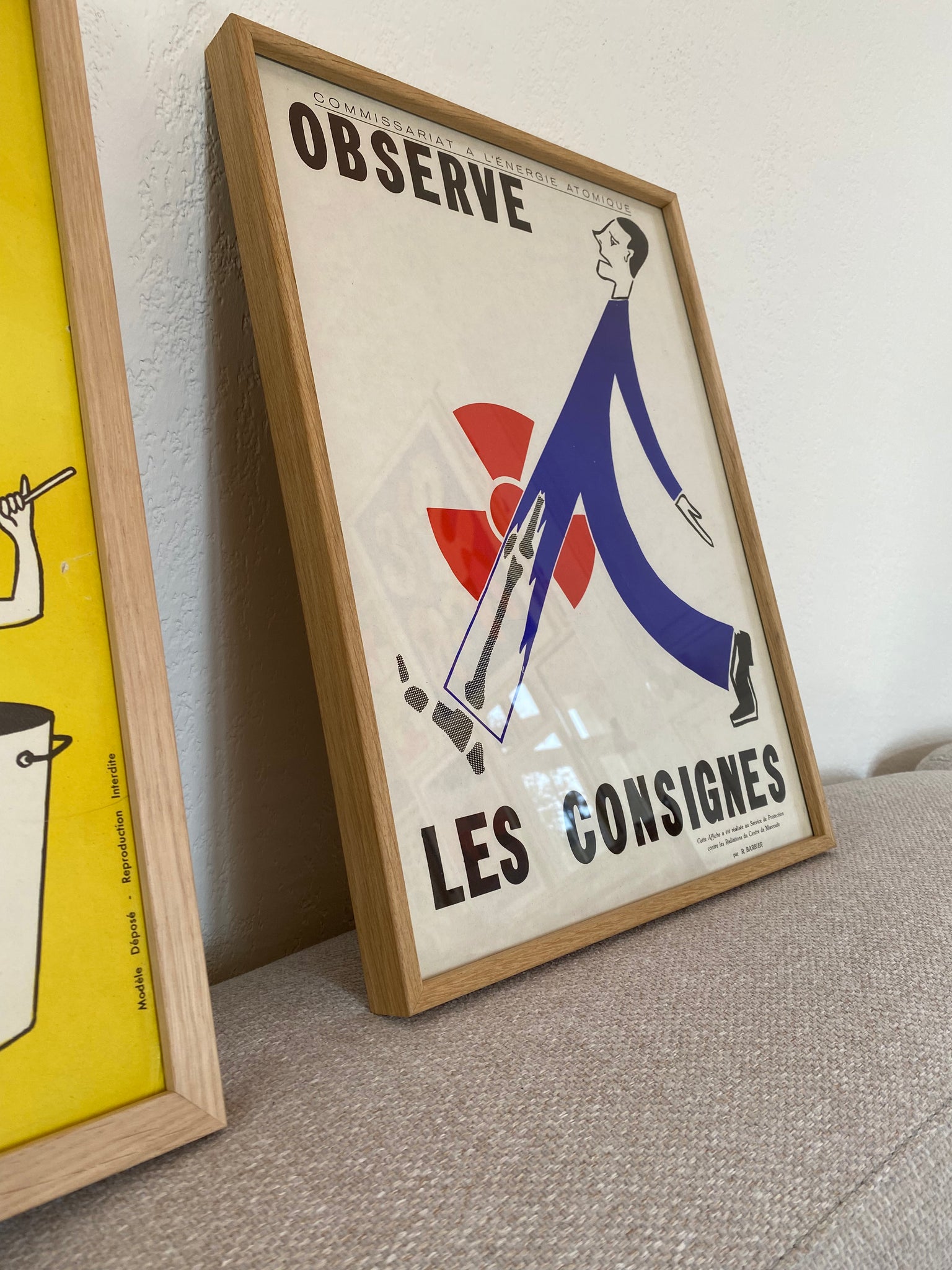 Les affiches de la campagne de l'AIEA en 1964 sur la radioactivité : une source d'information indispensable pour se protéger contre les effets néfastes de la radiation.