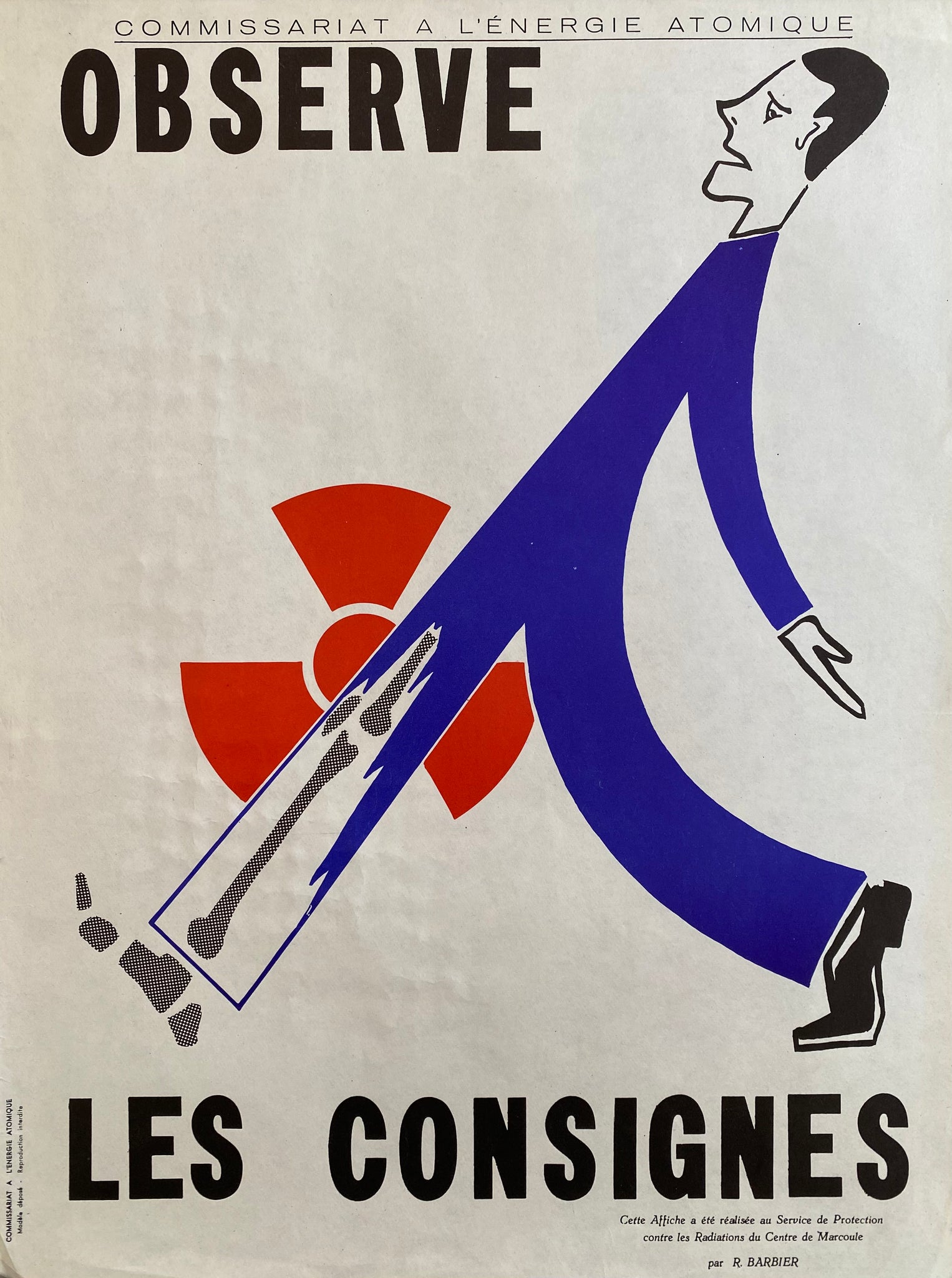 Les affiches de la campagne de l'AIEA en 1964 sur la radioactivité : une source d'information indispensable pour se protéger contre les effets néfastes de la radiation.