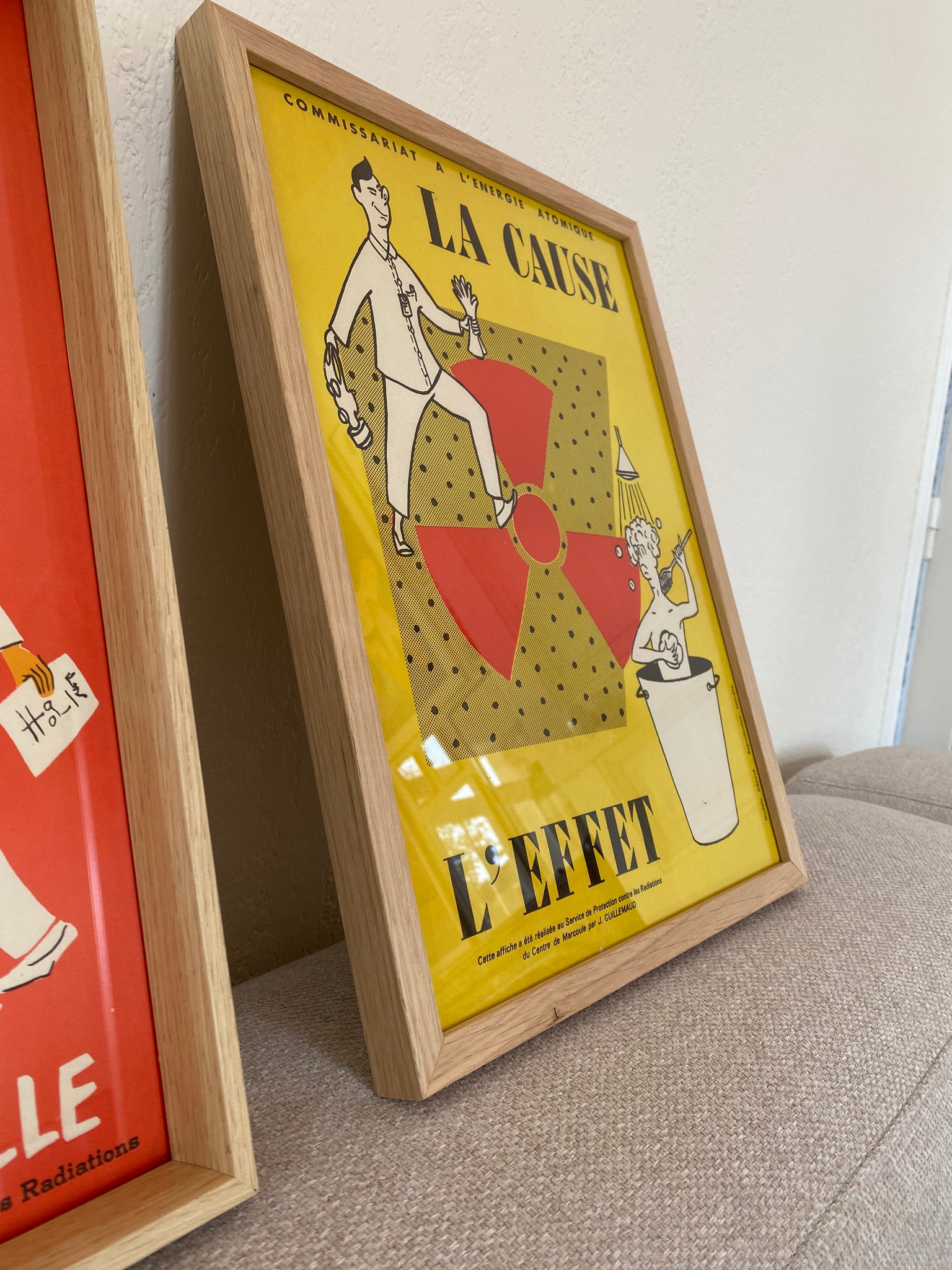Les affiches de la campagne de l'AIEA en 1964 sur la radioactivité : une information claire et complète sur les risques, les précautions et les mesures de protection à prendre.