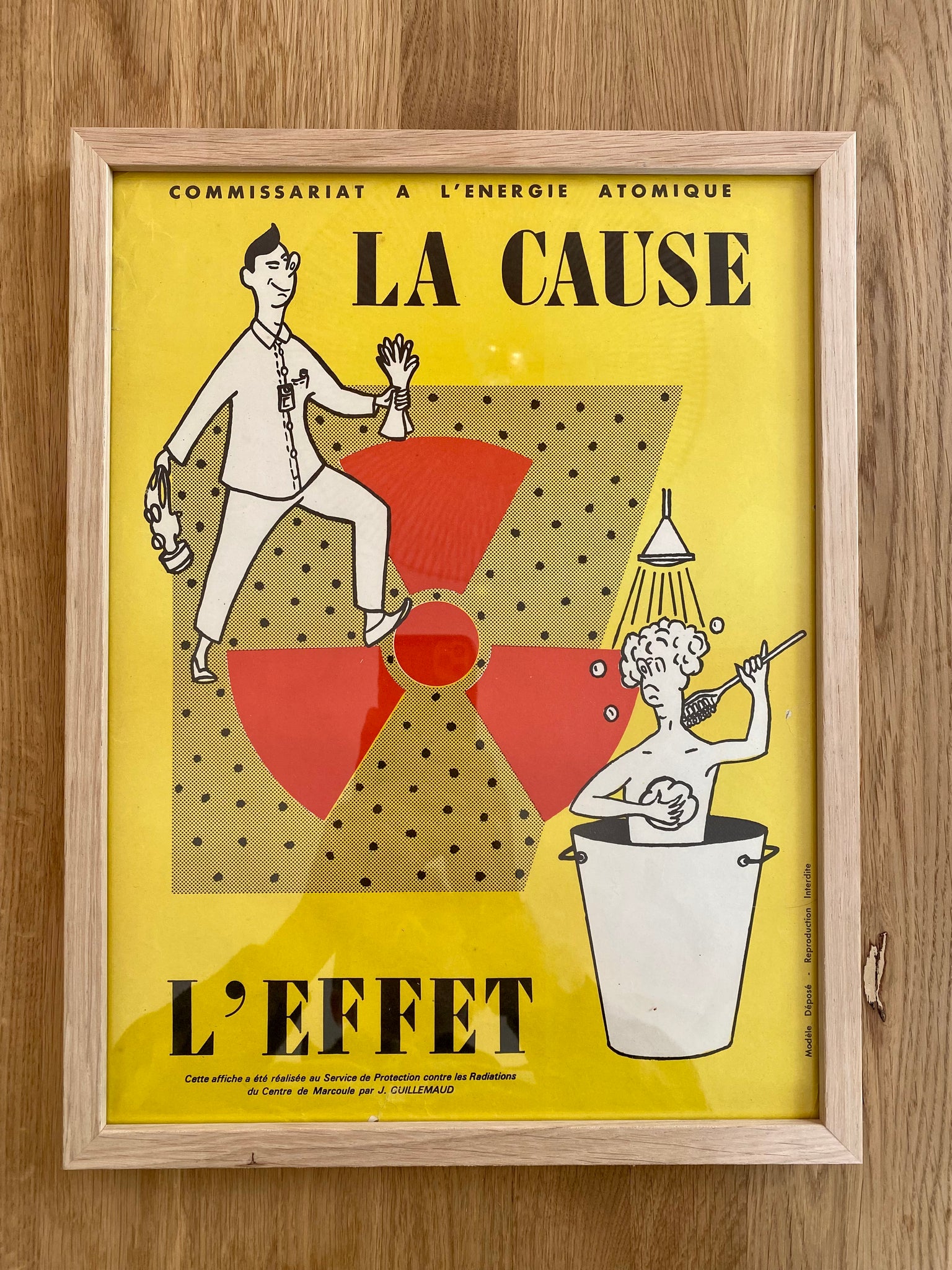 Les affiches de la campagne de l'AIEA en 1964 sur la radioactivité : une information claire et complète sur les risques, les précautions et les mesures de protection à prendre.