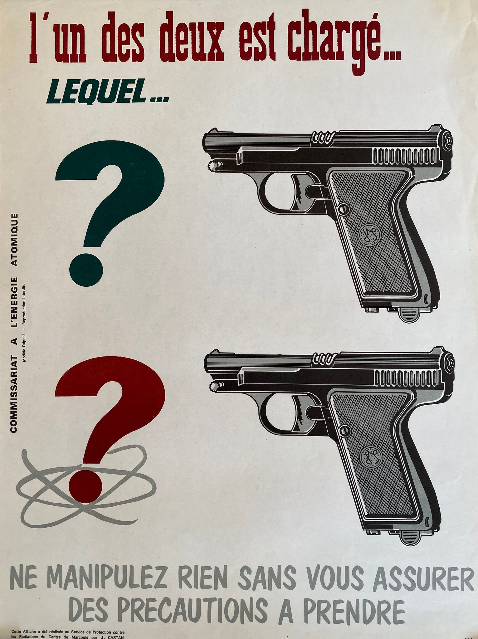 Les affiches de la campagne de l'AIEA en 1964 sur la radioactivité : une information essentielle pour se protéger contre les risques de la radiation.