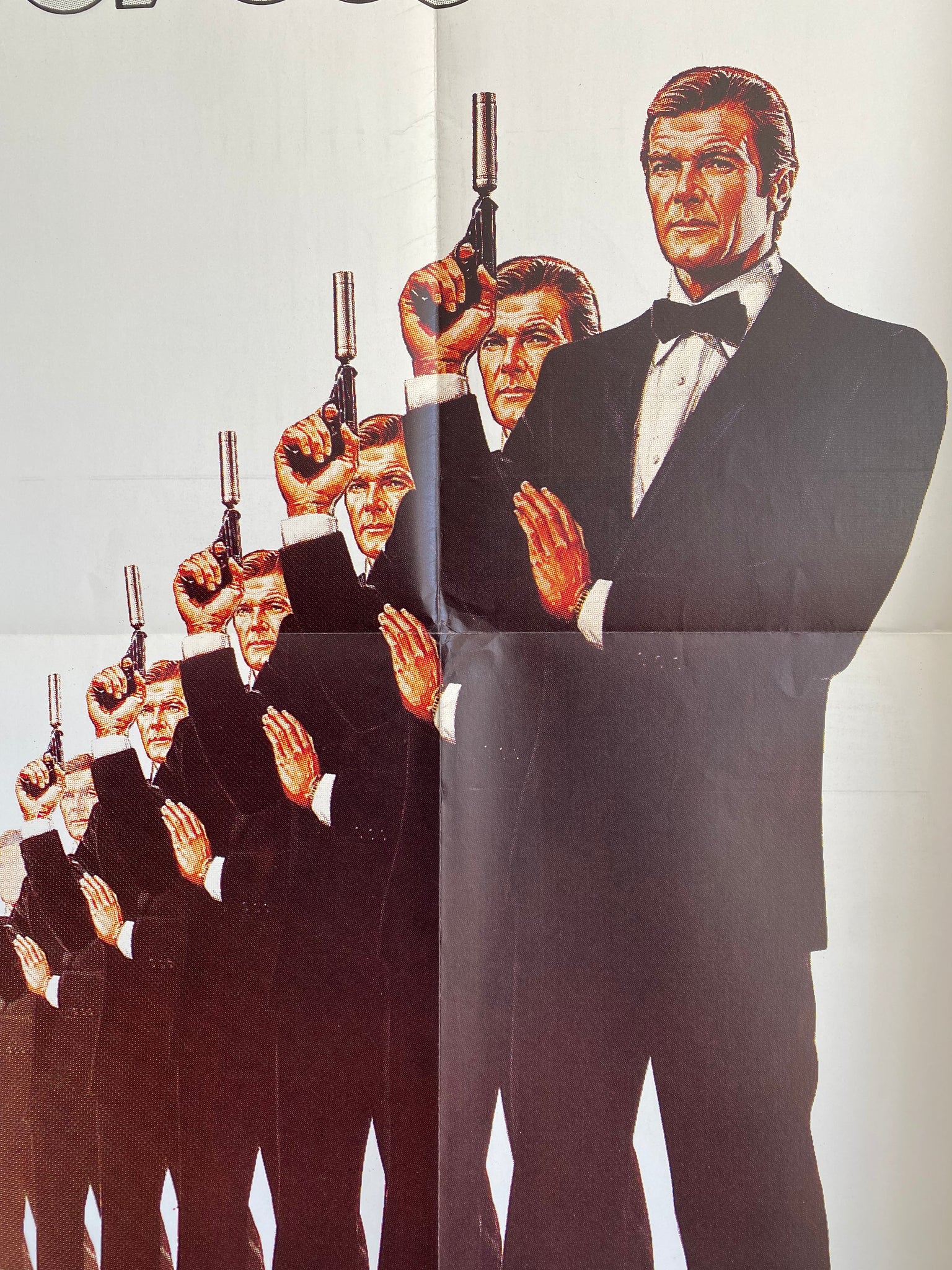 Affiche Cinéma James Bond 007 Octopussy de 1983.