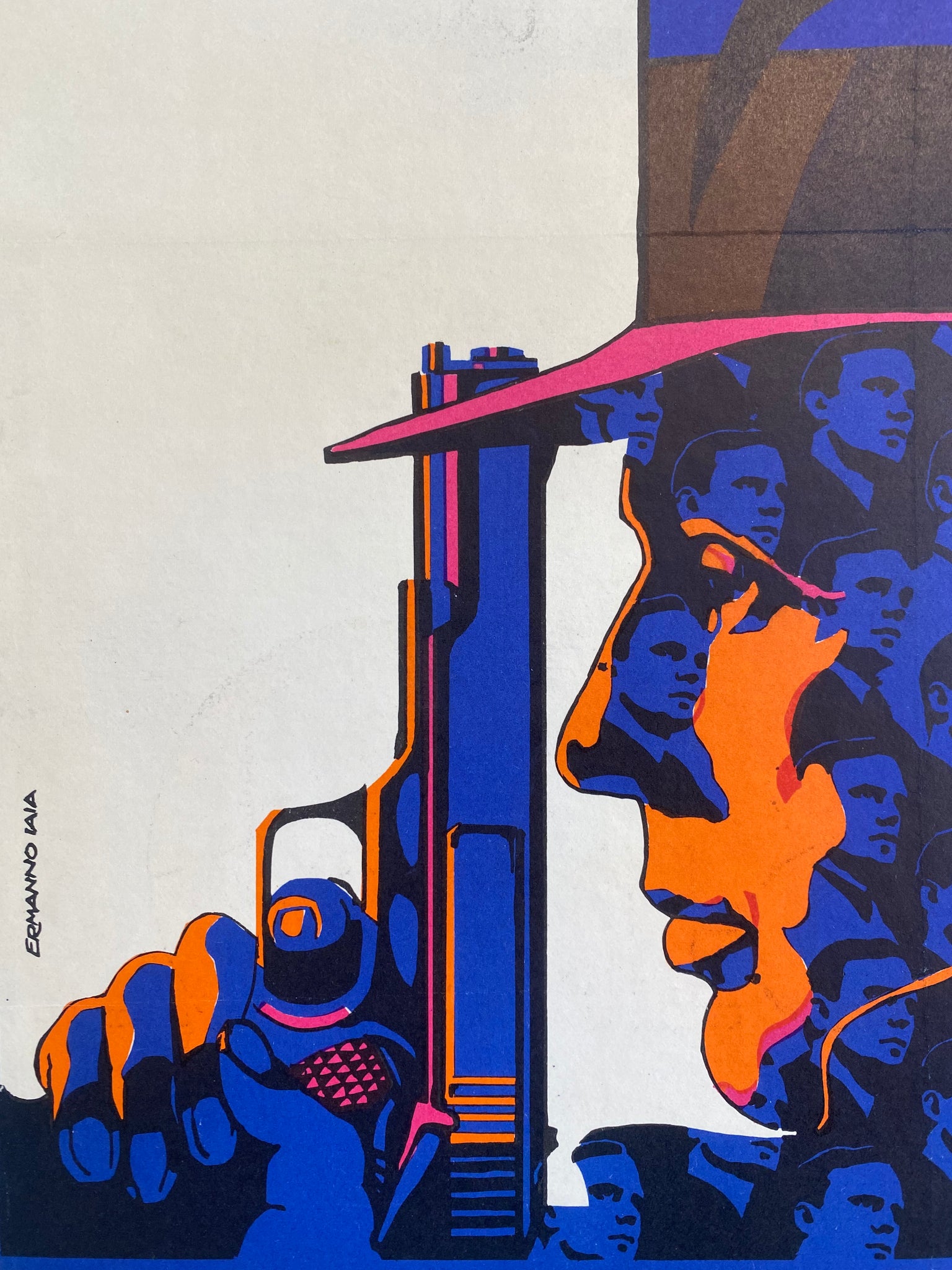 Affiche Cinéma Le Conformiste de 1970. 